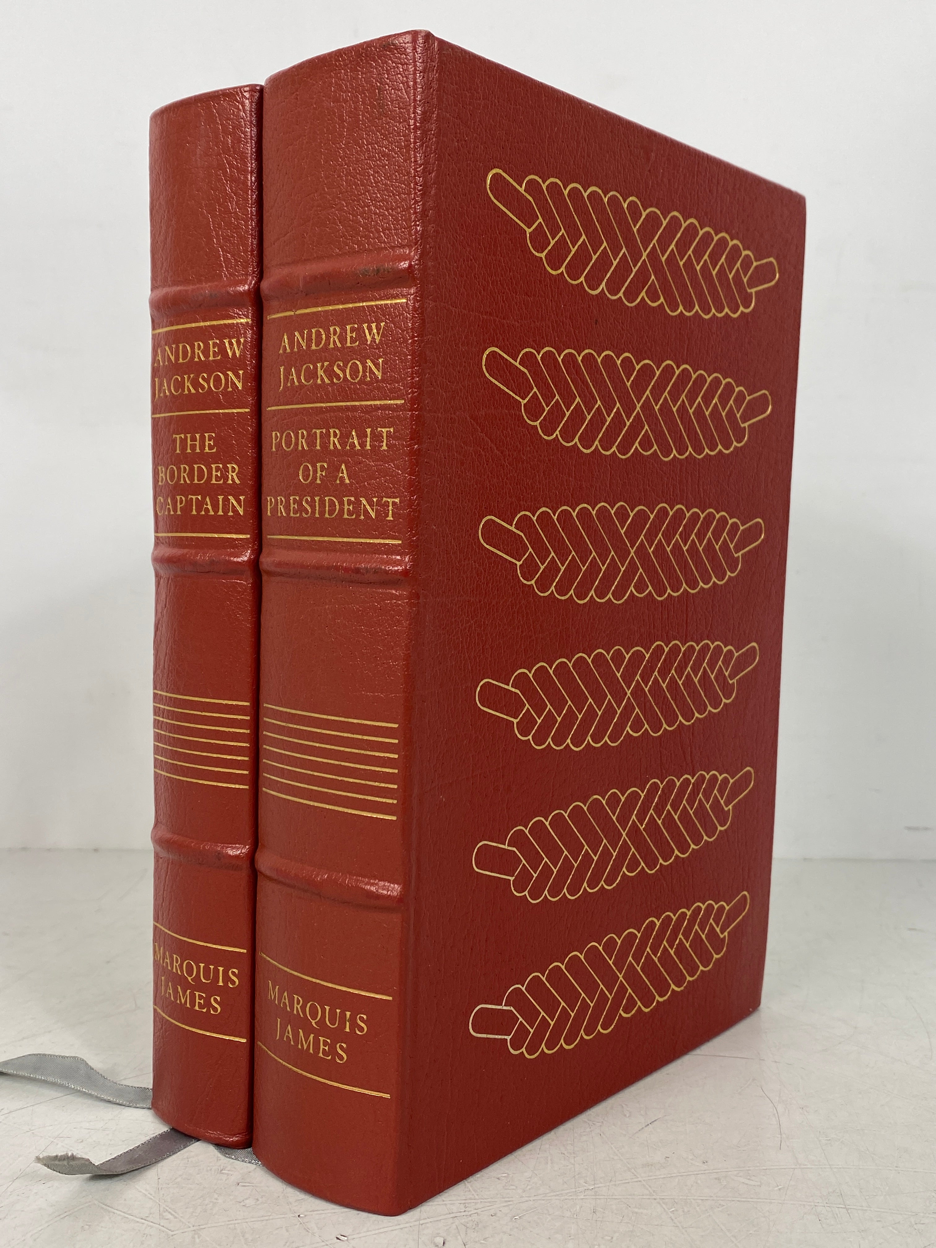 2 Vols: Andrew Jackson the Border Captain/Portrait of a President Easton Press