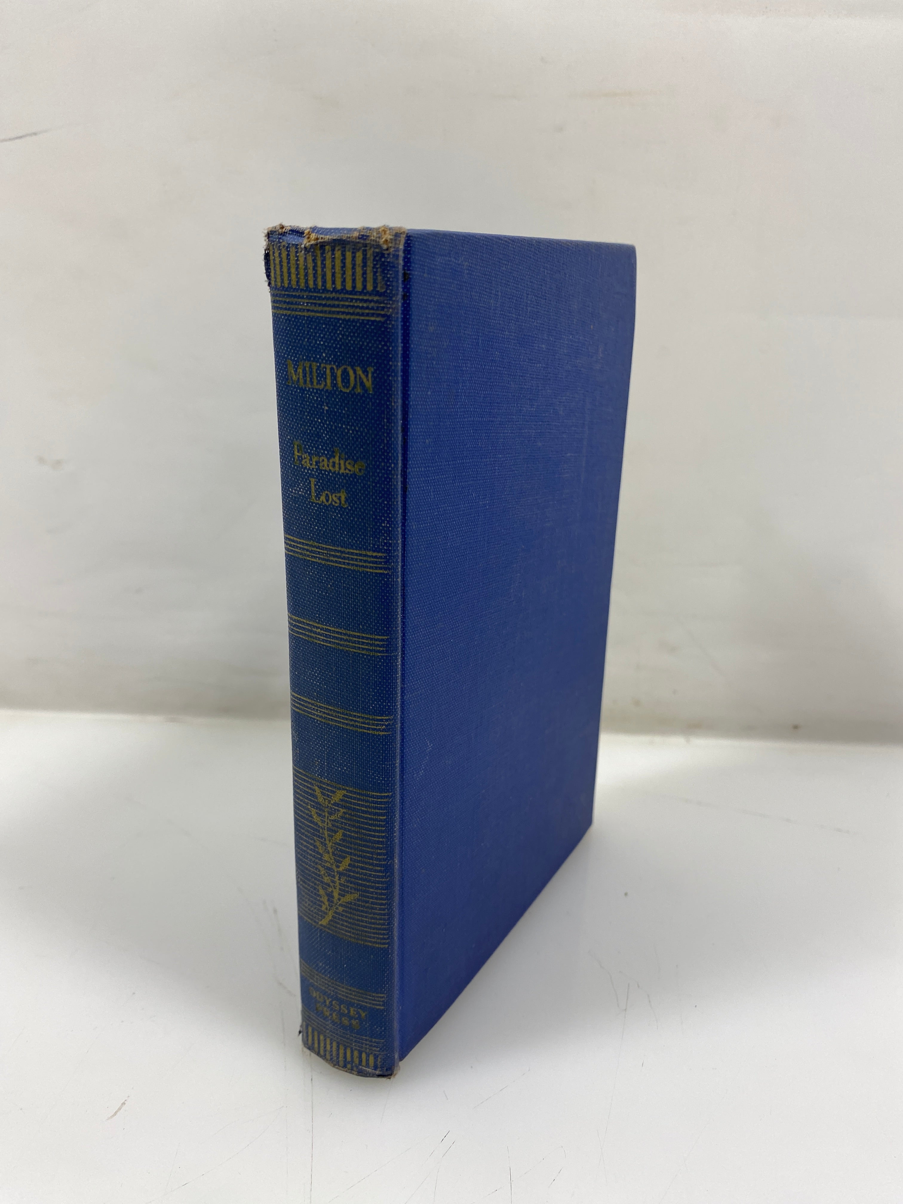 Paradise Lost by John Milton The Odyssey Press 22nd Printing 1935 HC