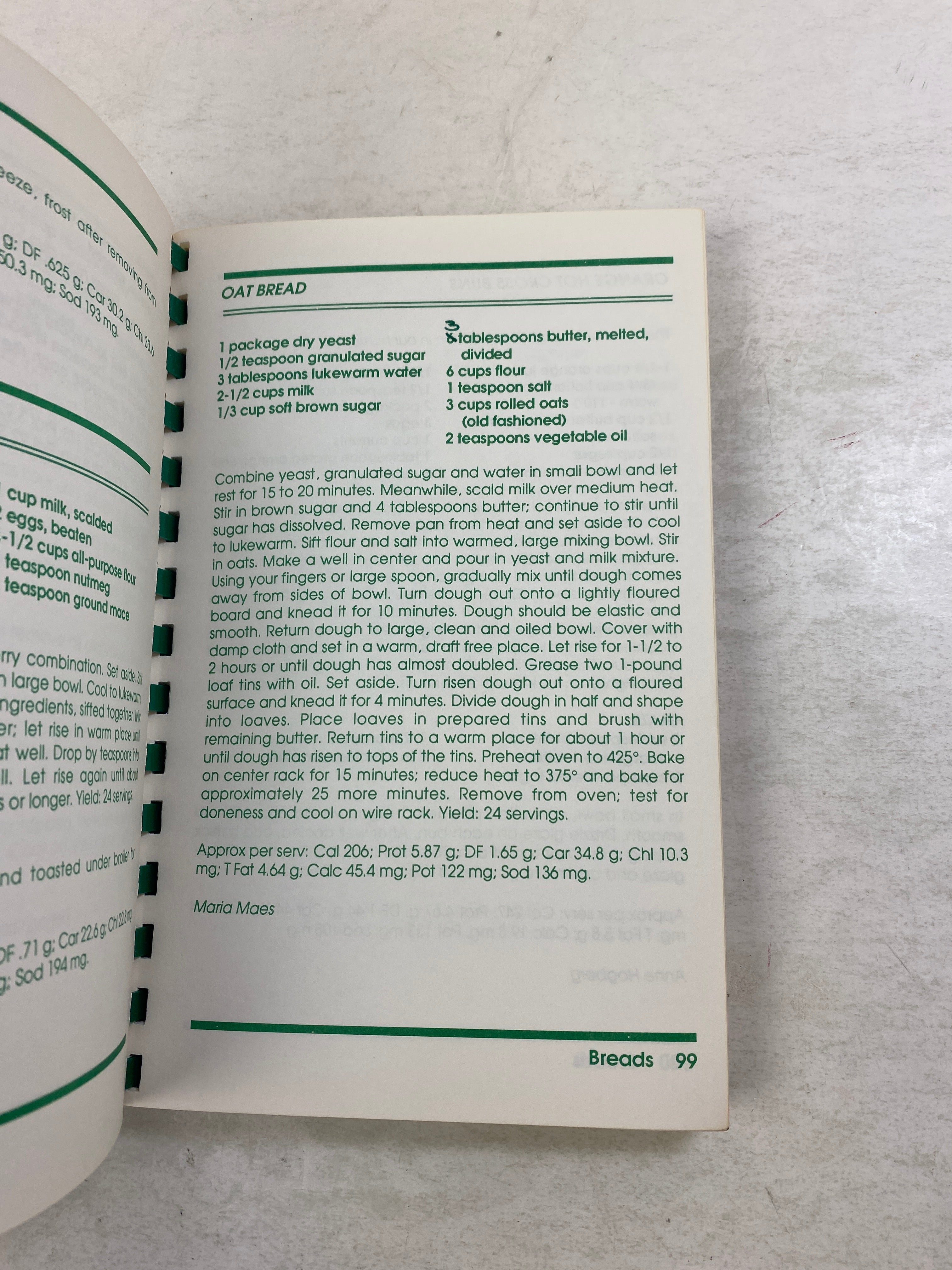 Spartan Specialties Cook Book MSU Faculty Folk Club 1980s