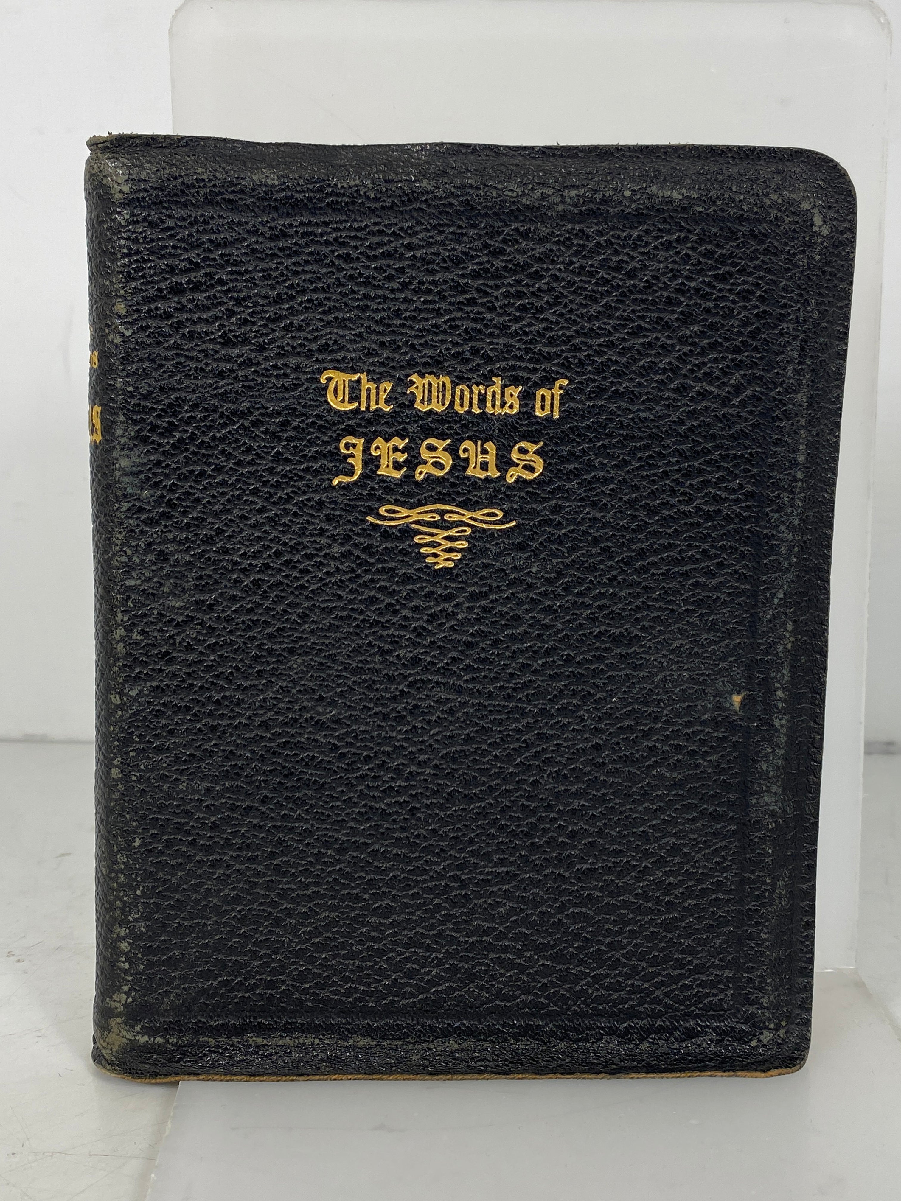 The Words of Jesus Arranged by Gilbert James Brett 1943 Leather