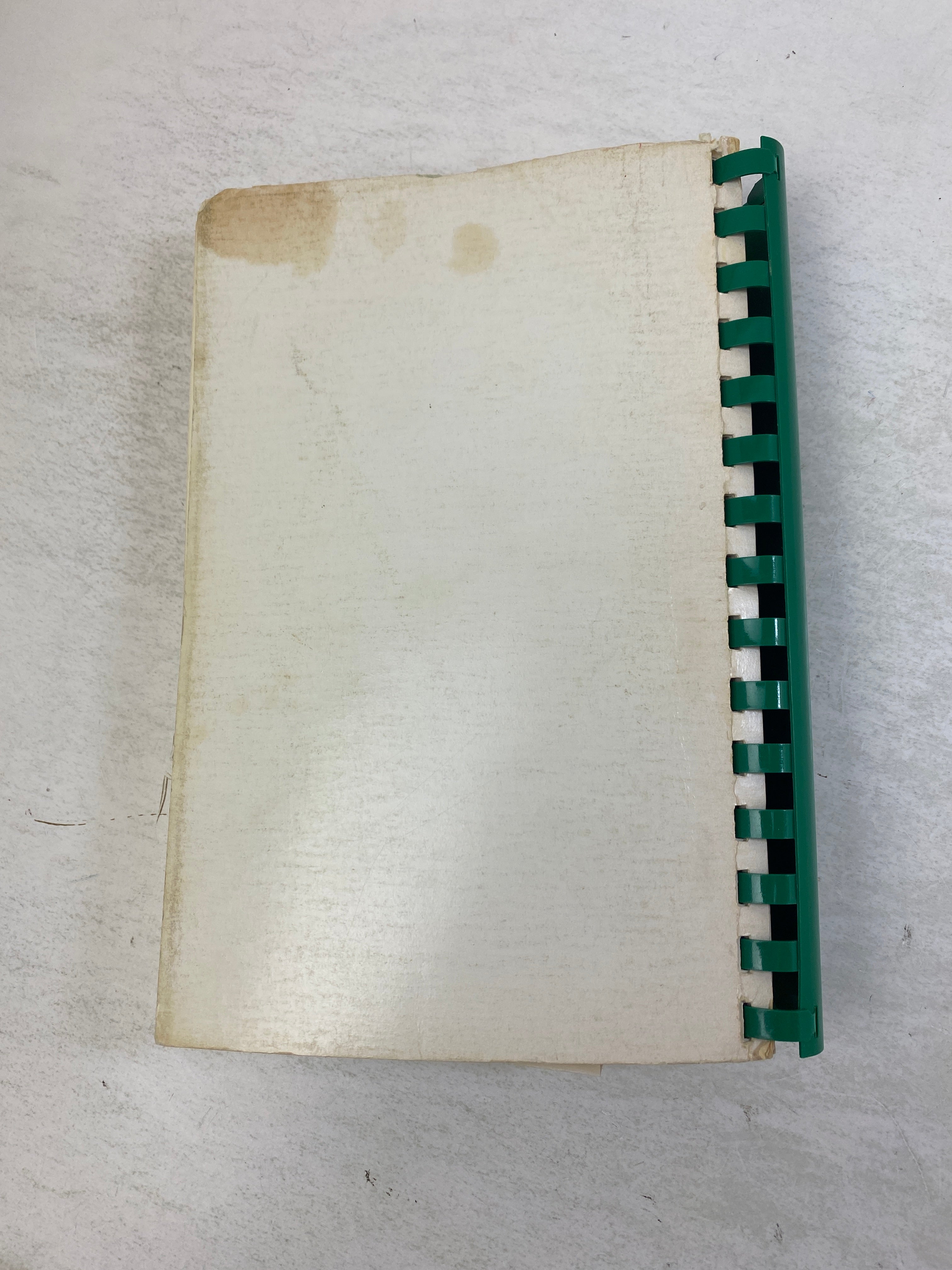 Spartan Specialties Cook Book MSU Faculty Folk Club 1980s