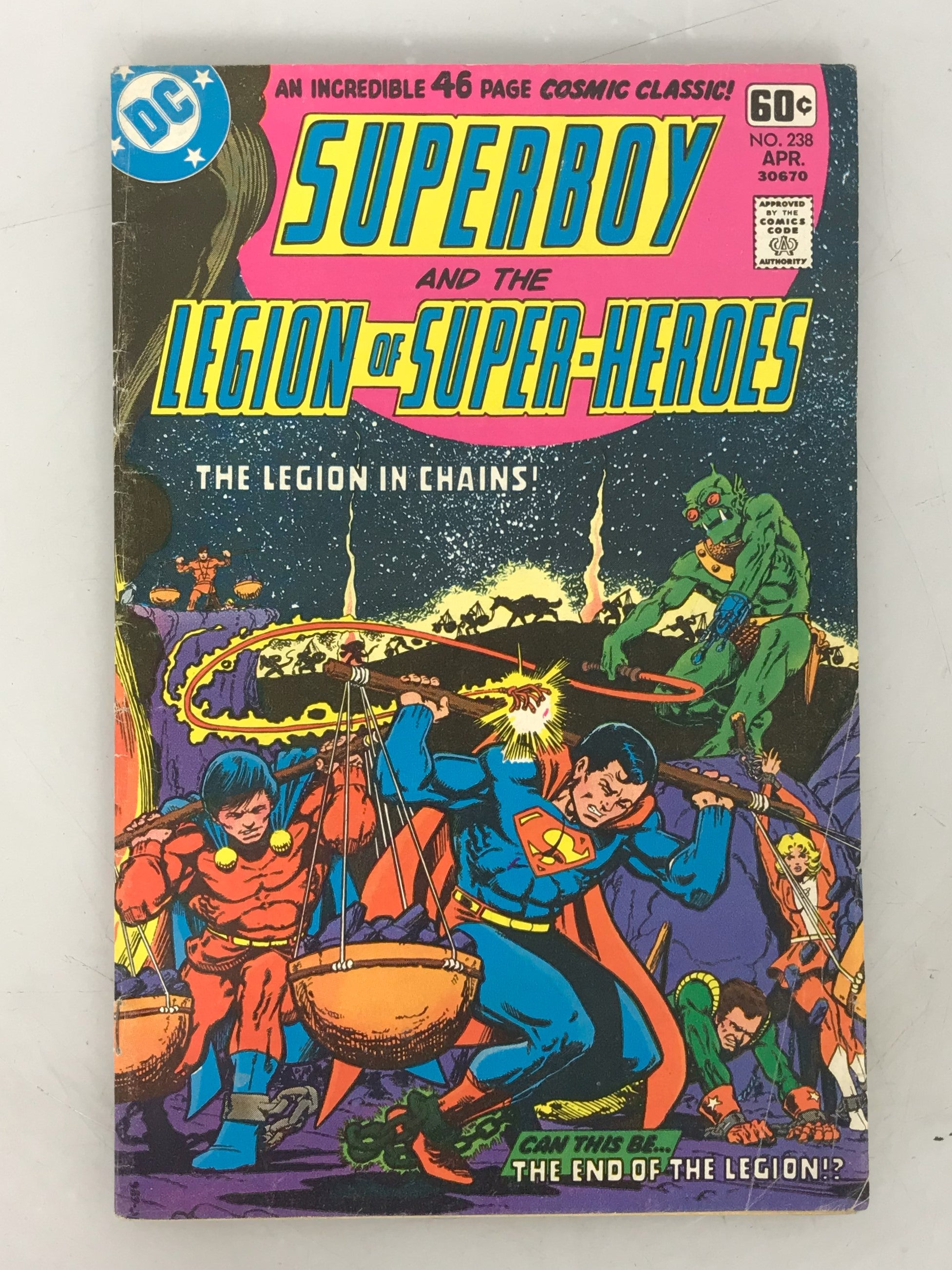 Superboy & the Legion of Super-Heroes 238 1978