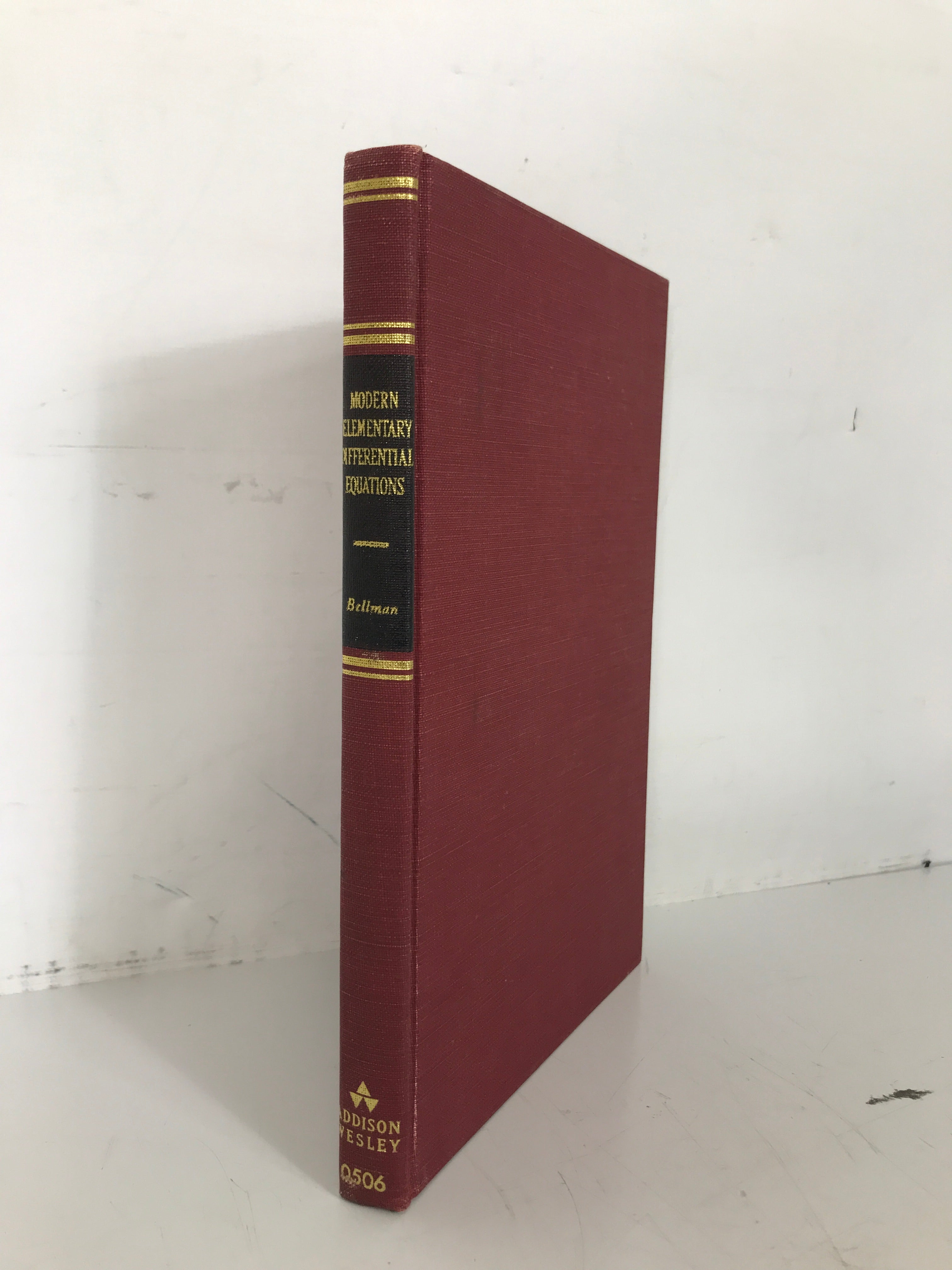 Modern Elementary Differential Equations Richard Bellman 1968 HC