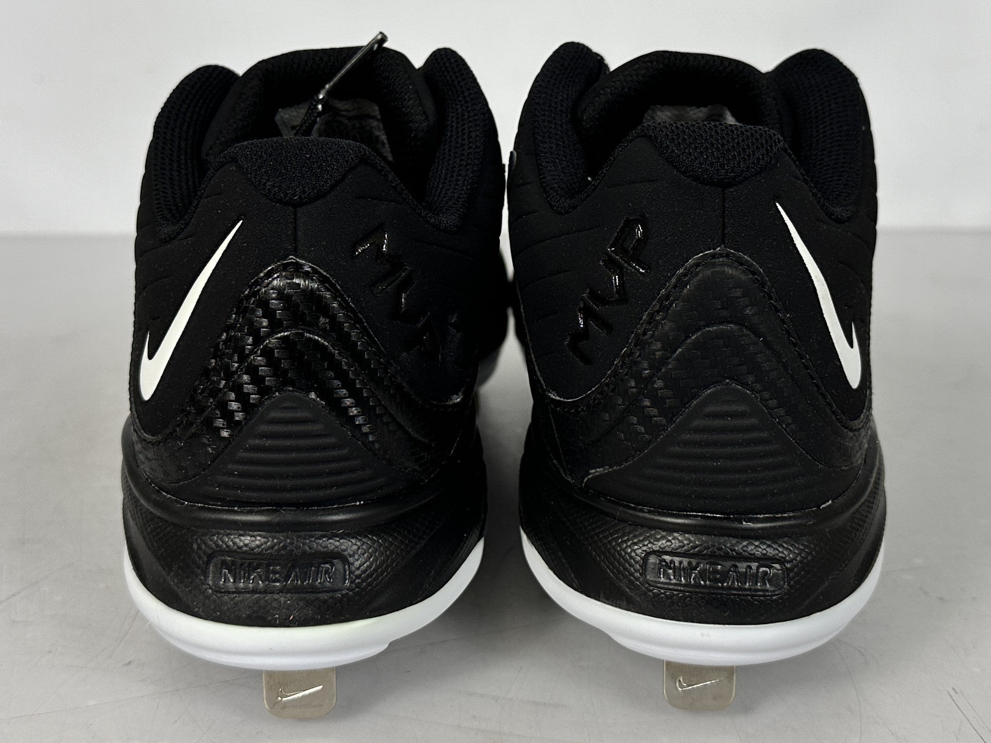 Nike Black Air MVP Pro Metal 2 Baseball Cleats Men's Size 11