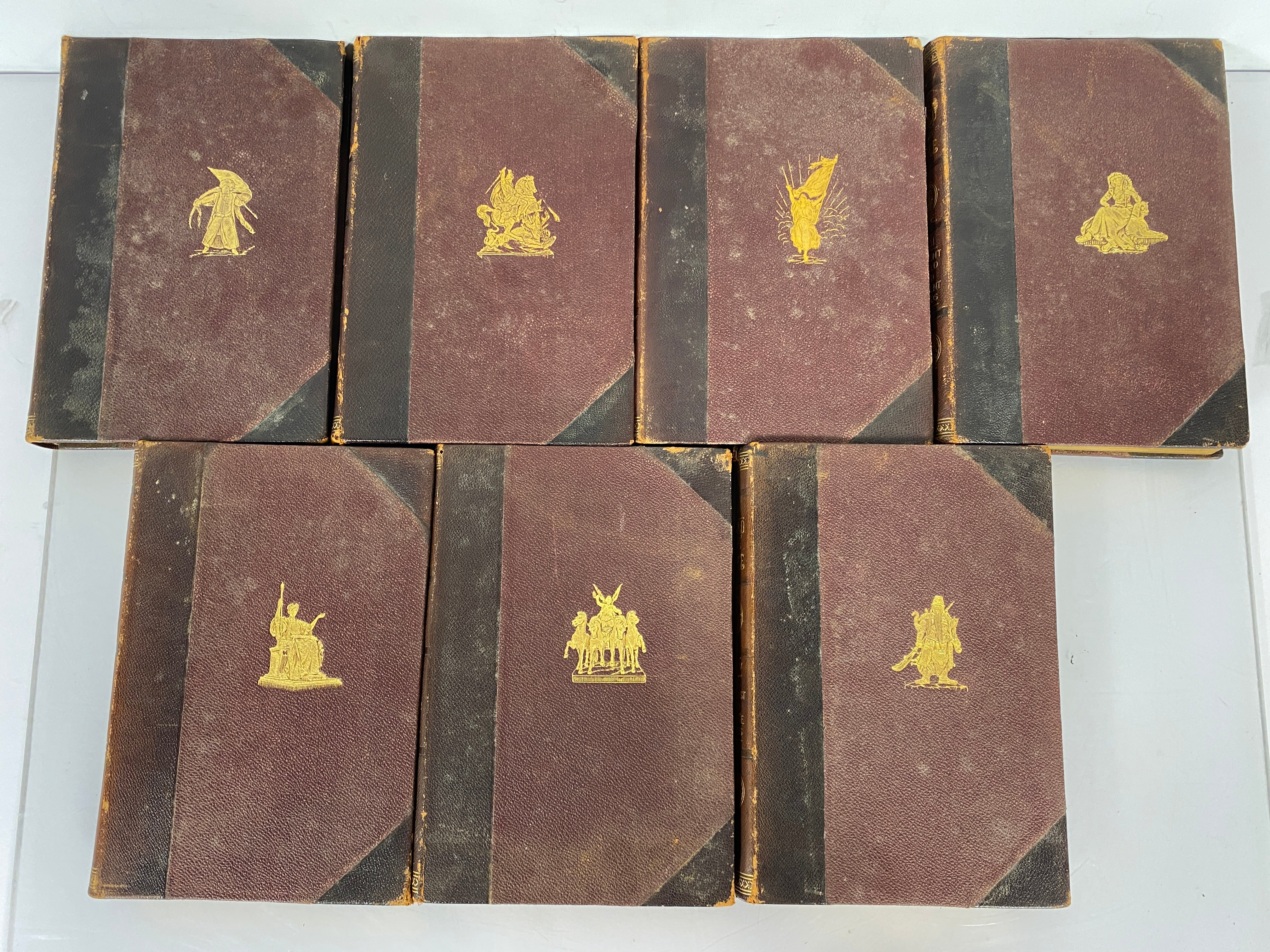 Set of 7: The World and its People by Horne Vol. 1-7 1925 HC