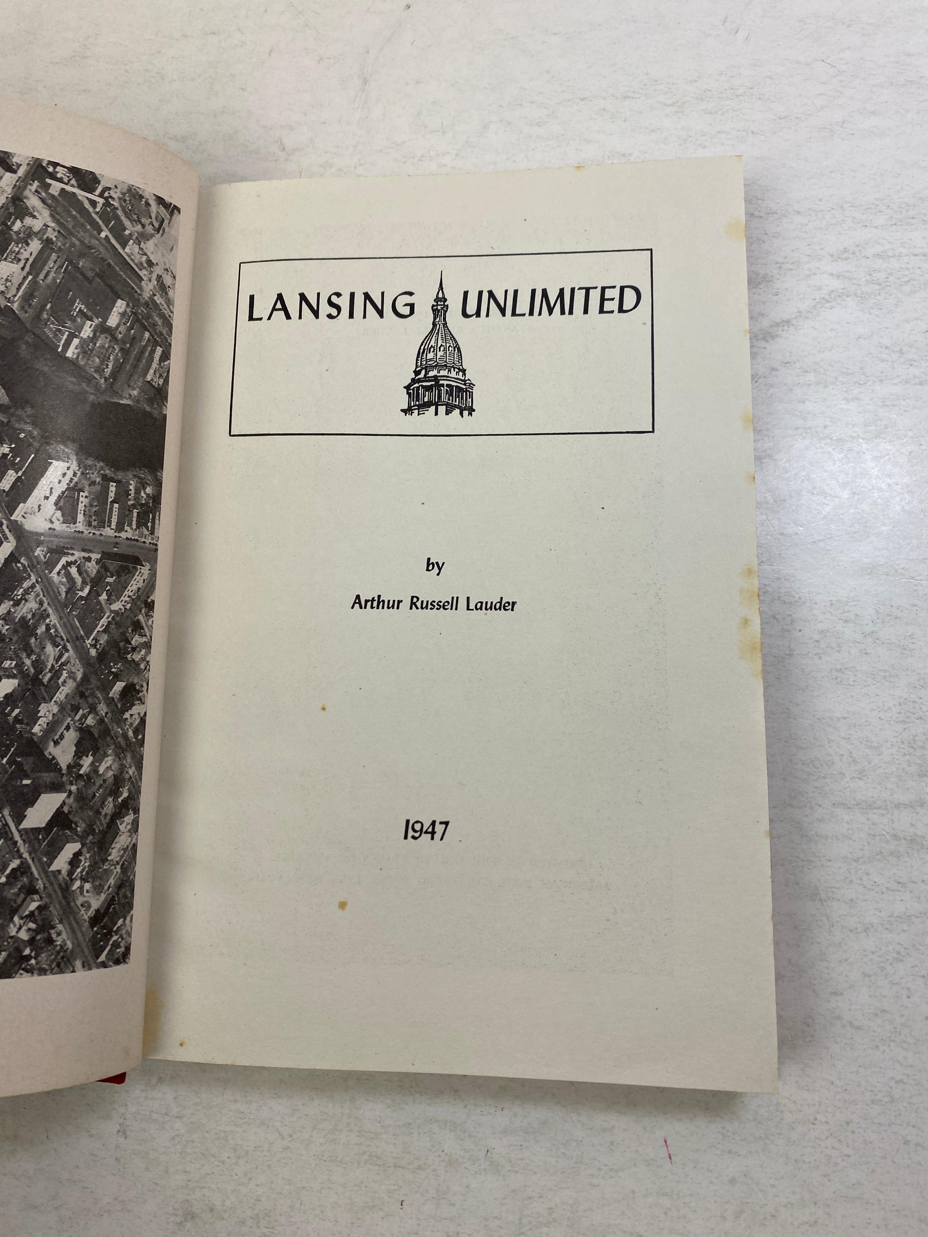 Lansing Unlimited Arthur Russell Lauder 1947 HC