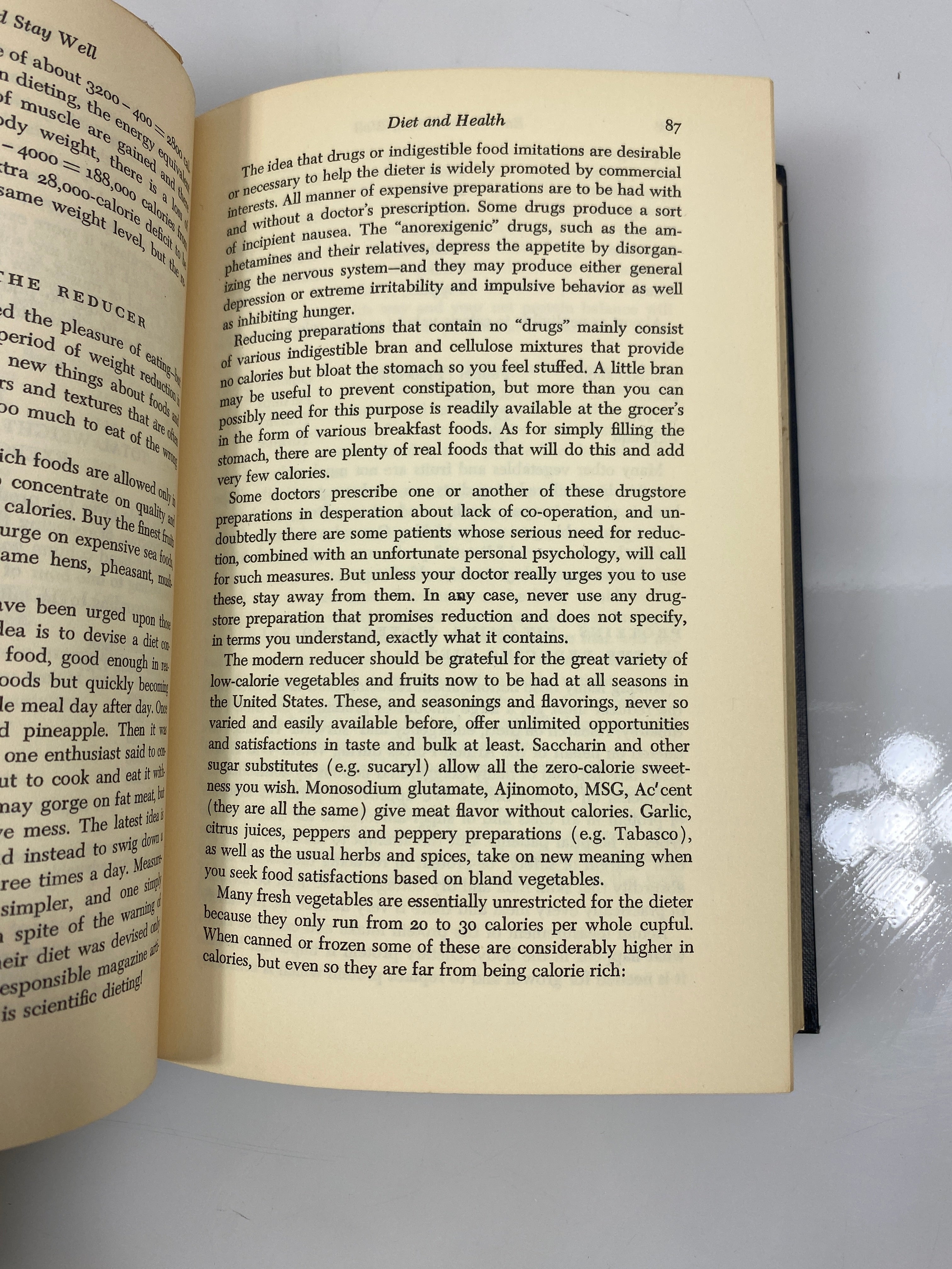 Eat Well & Stay Well by Ancel and Margaret Keys 1959 HC