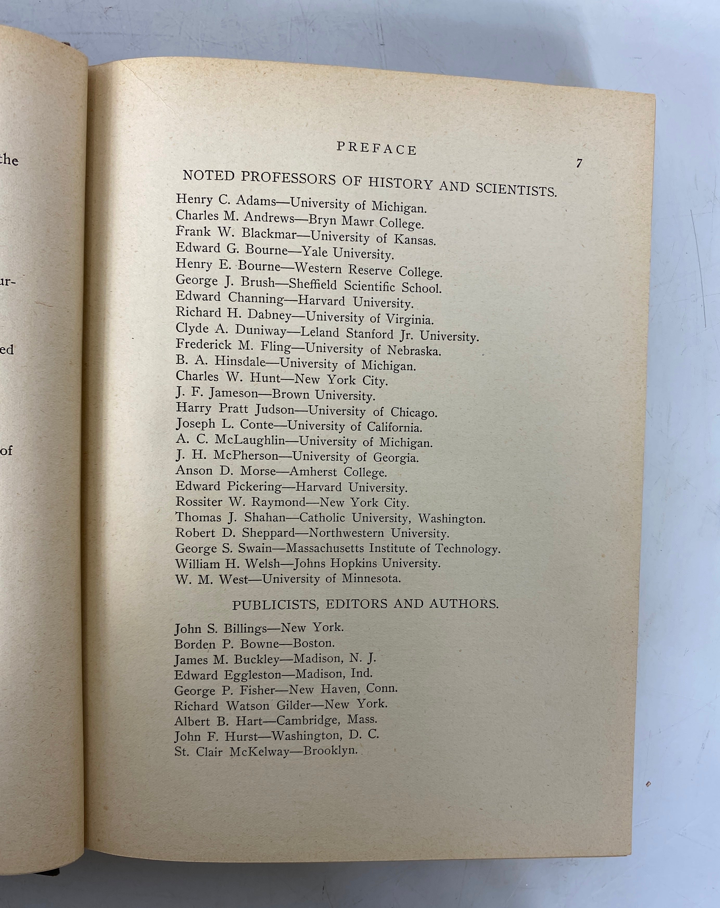 Famous Americans by Everett Their Portraits Biographies c1901 Antique HC