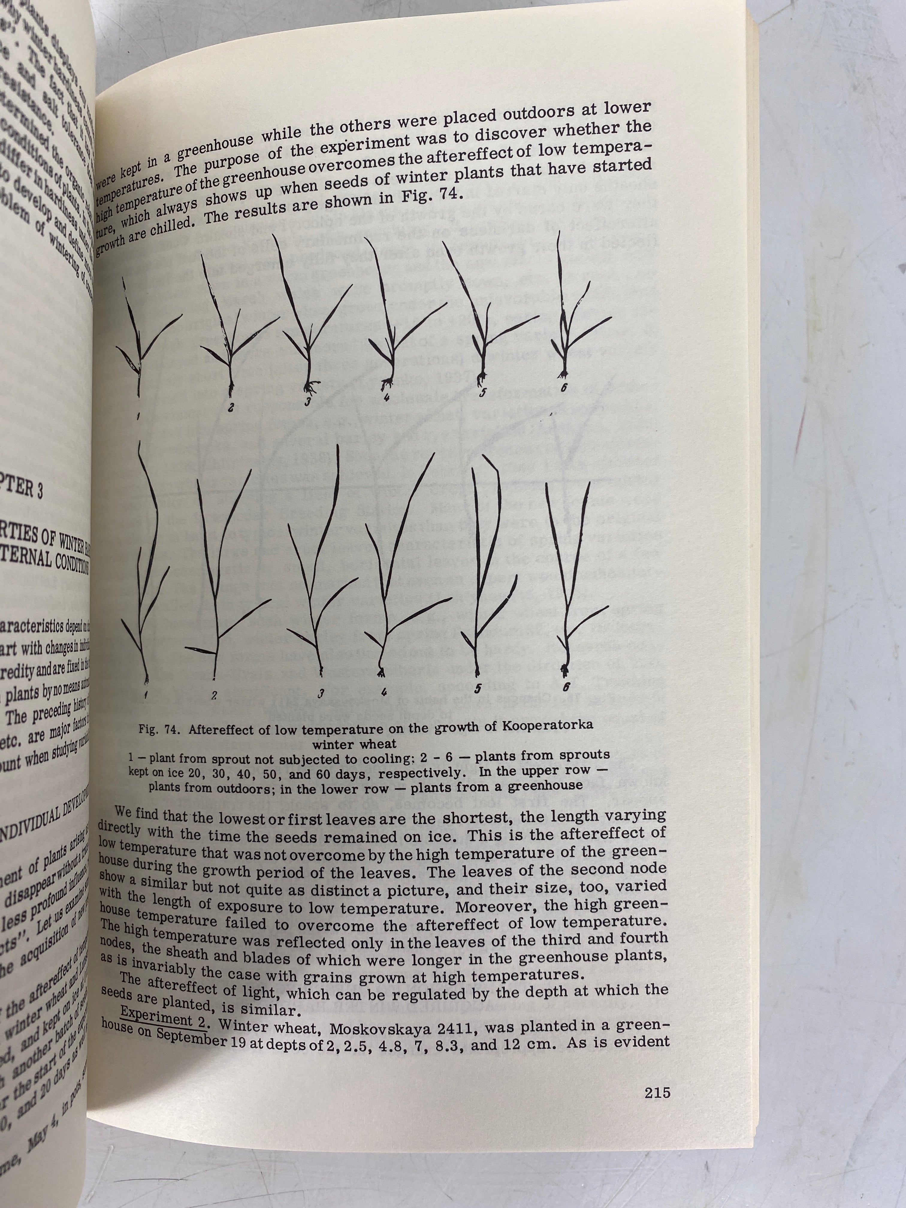 Wintering of Plants I.M. Vasil'yev Translated by Jacob Levitt 1961 HC