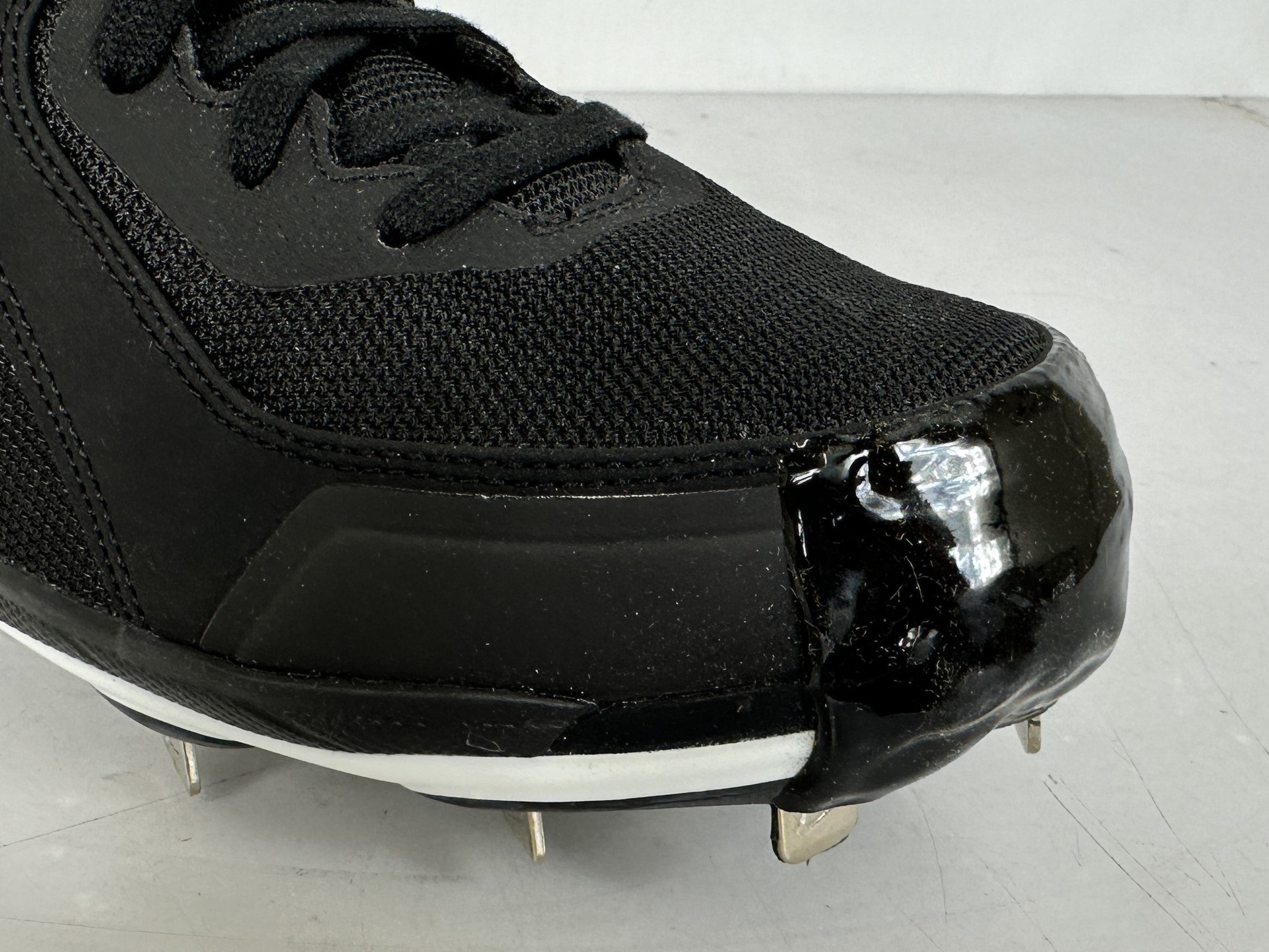 Nike Black Mesh Air MVP Pro Metal Baseball Cleat Men's Size 10 *Dipped Toe*