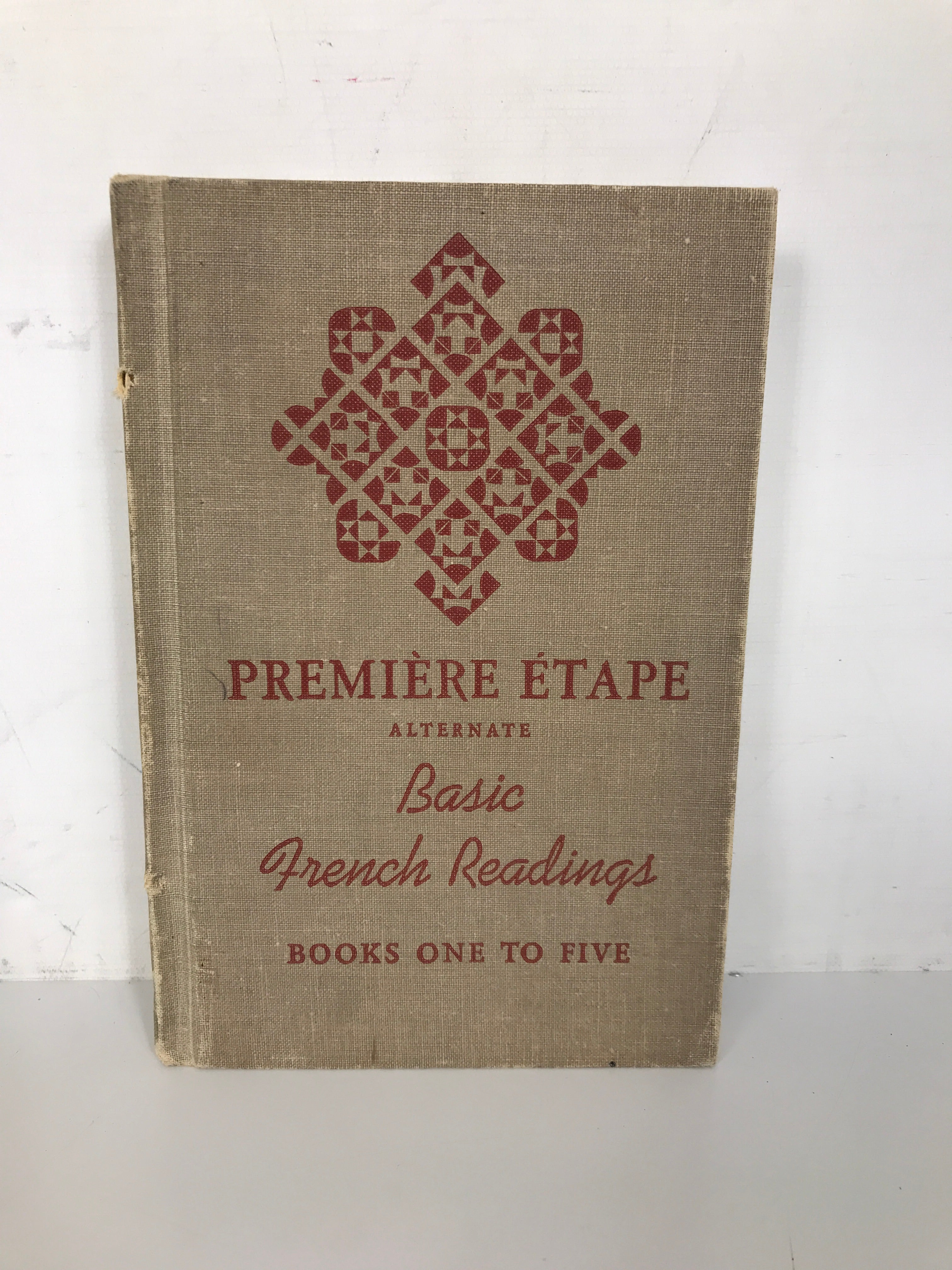 Premiere Etape Basic French Readings Books 1-5 Otto Bond 1947 HC