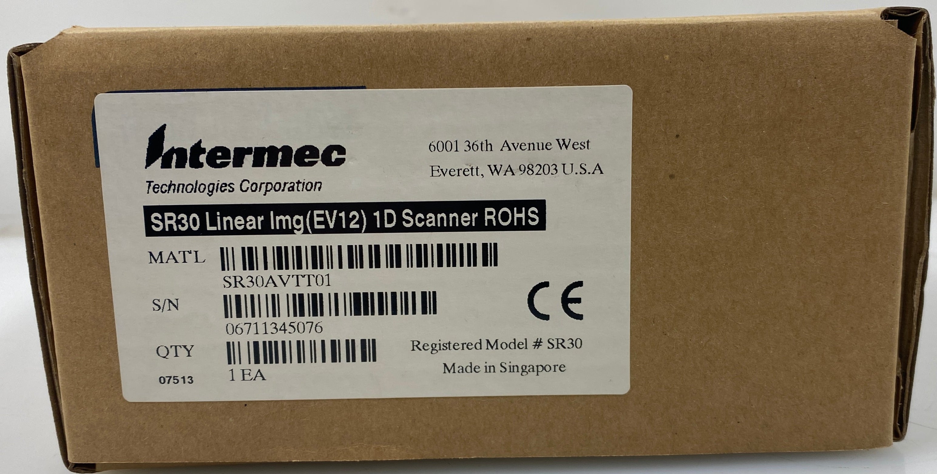 Intermec SR30 Barcode Scanner *New*