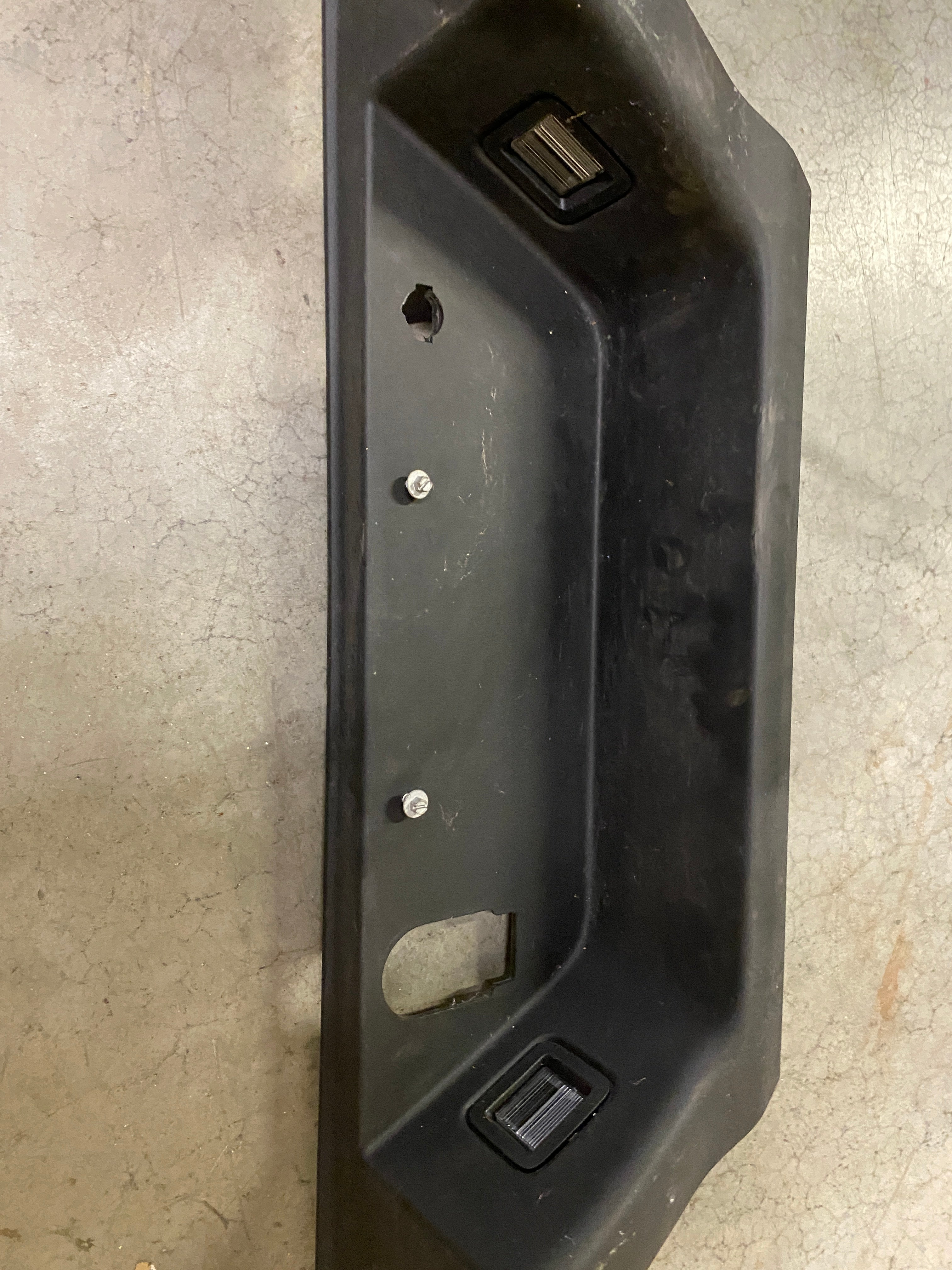 Ford White F150 Tailgate