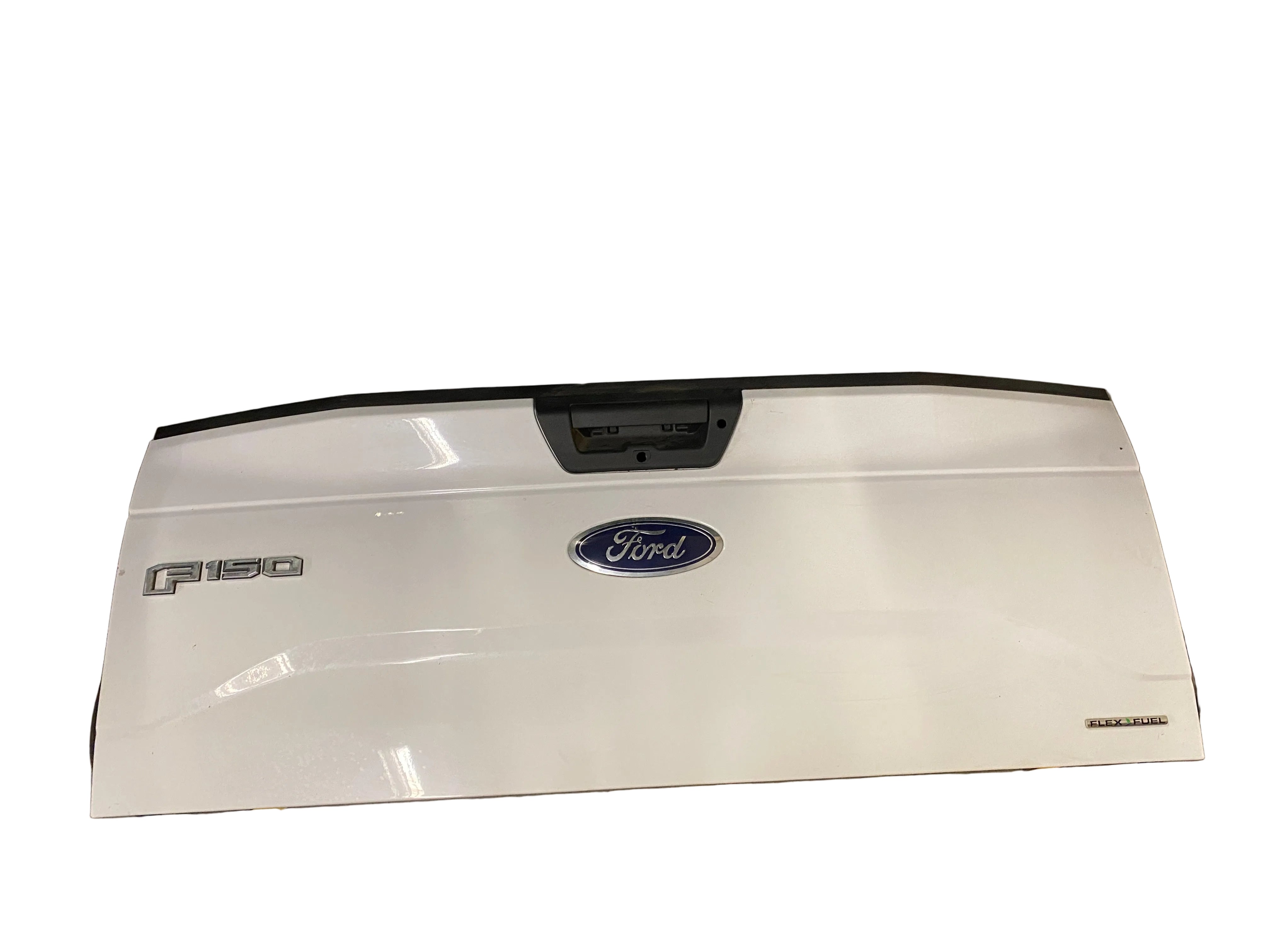 Ford White F150 Tailgate