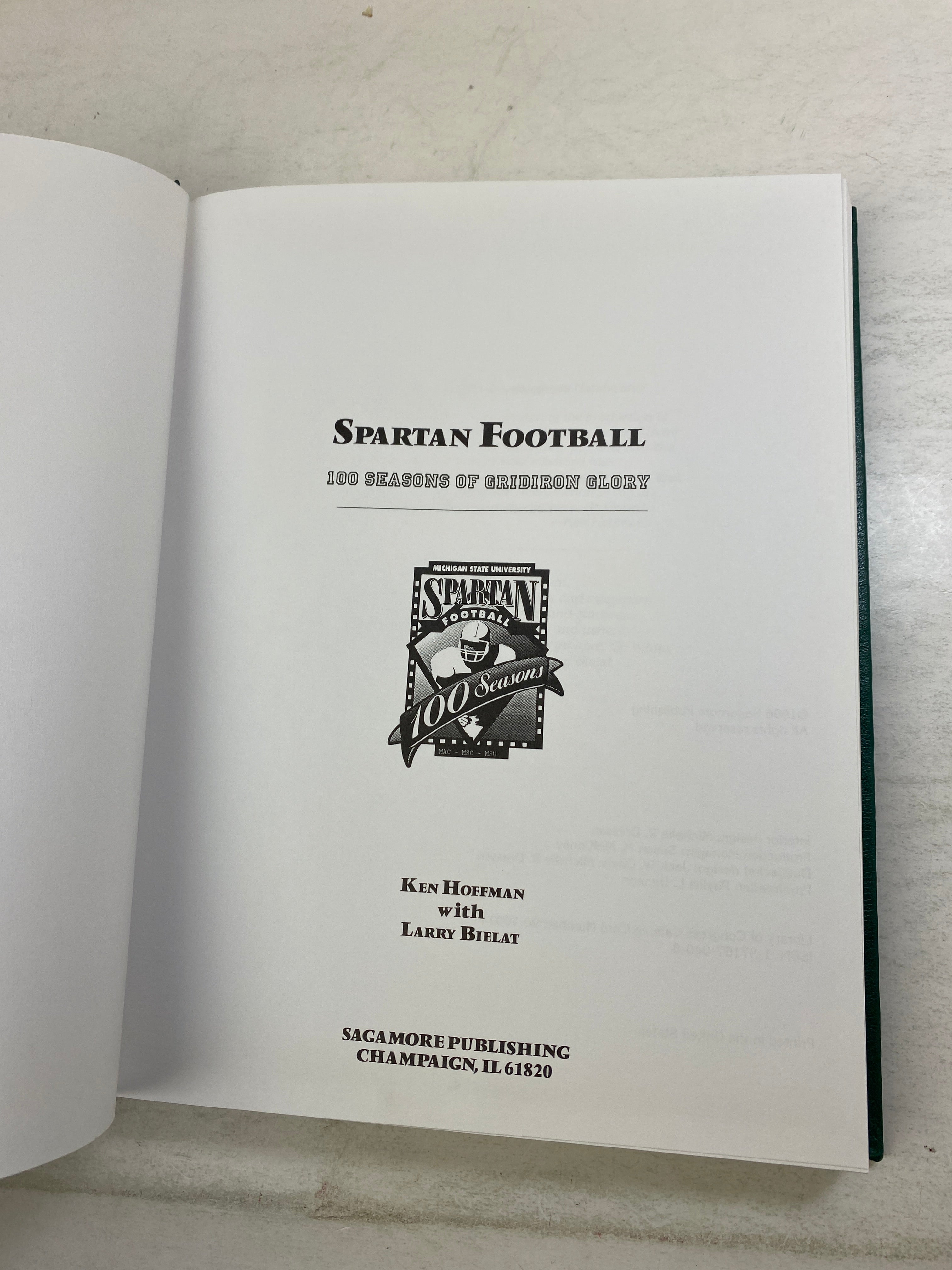 Spartan Football 100 Seasons of Gridiron Glory 1996 HC