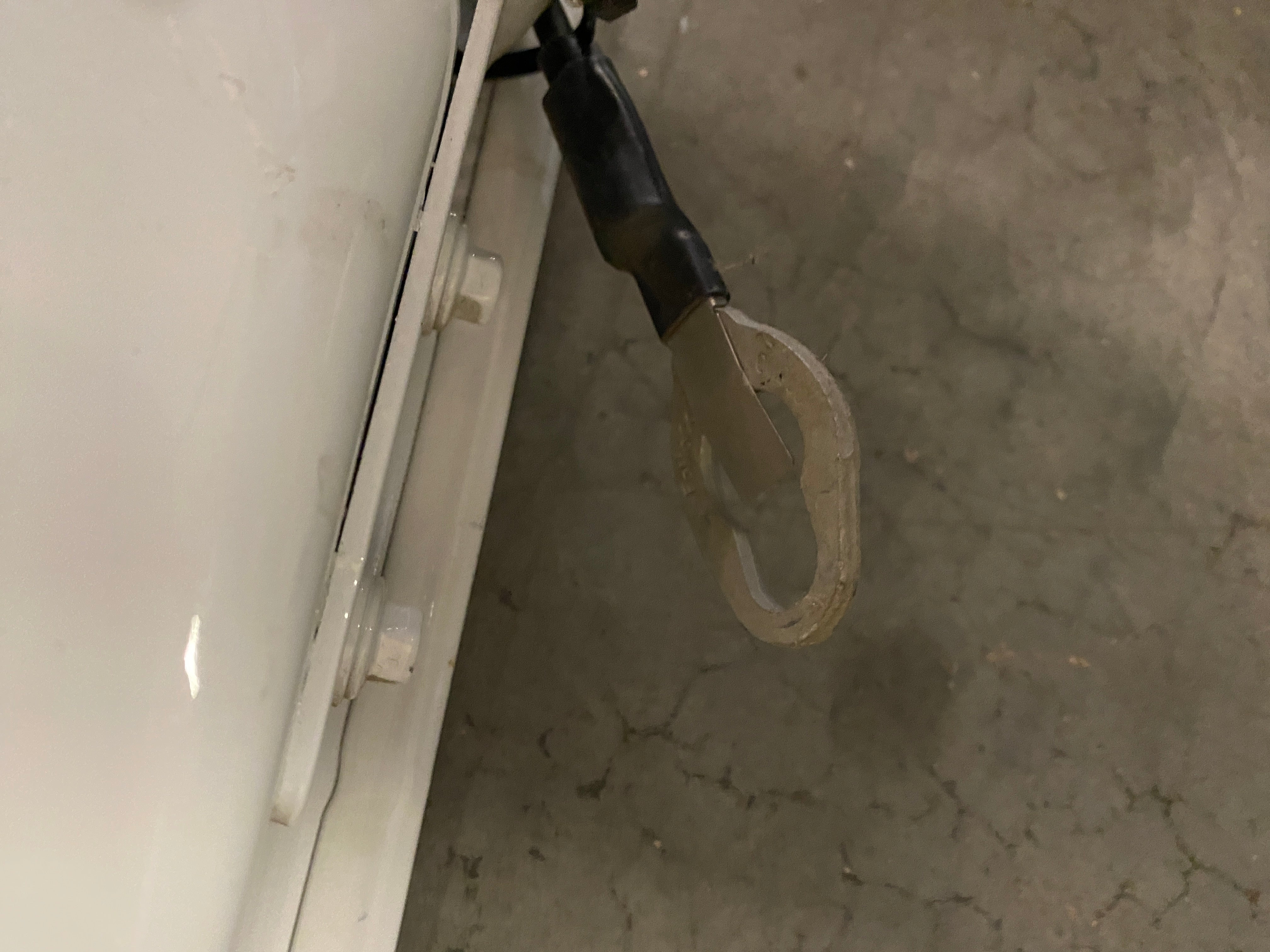 Ford White F150 Tailgate