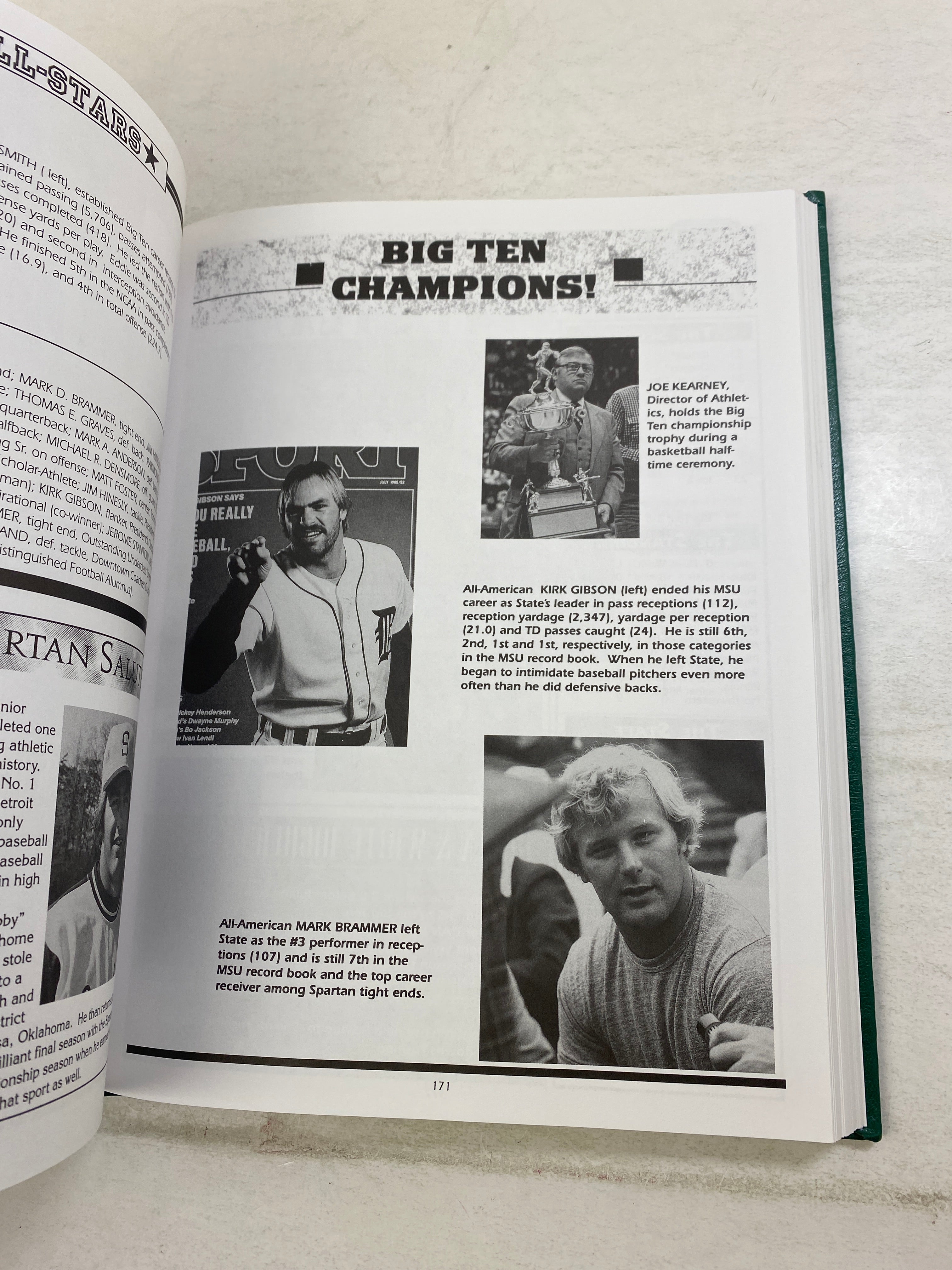 Spartan Football 100 Seasons of Gridiron Glory 1996 HC