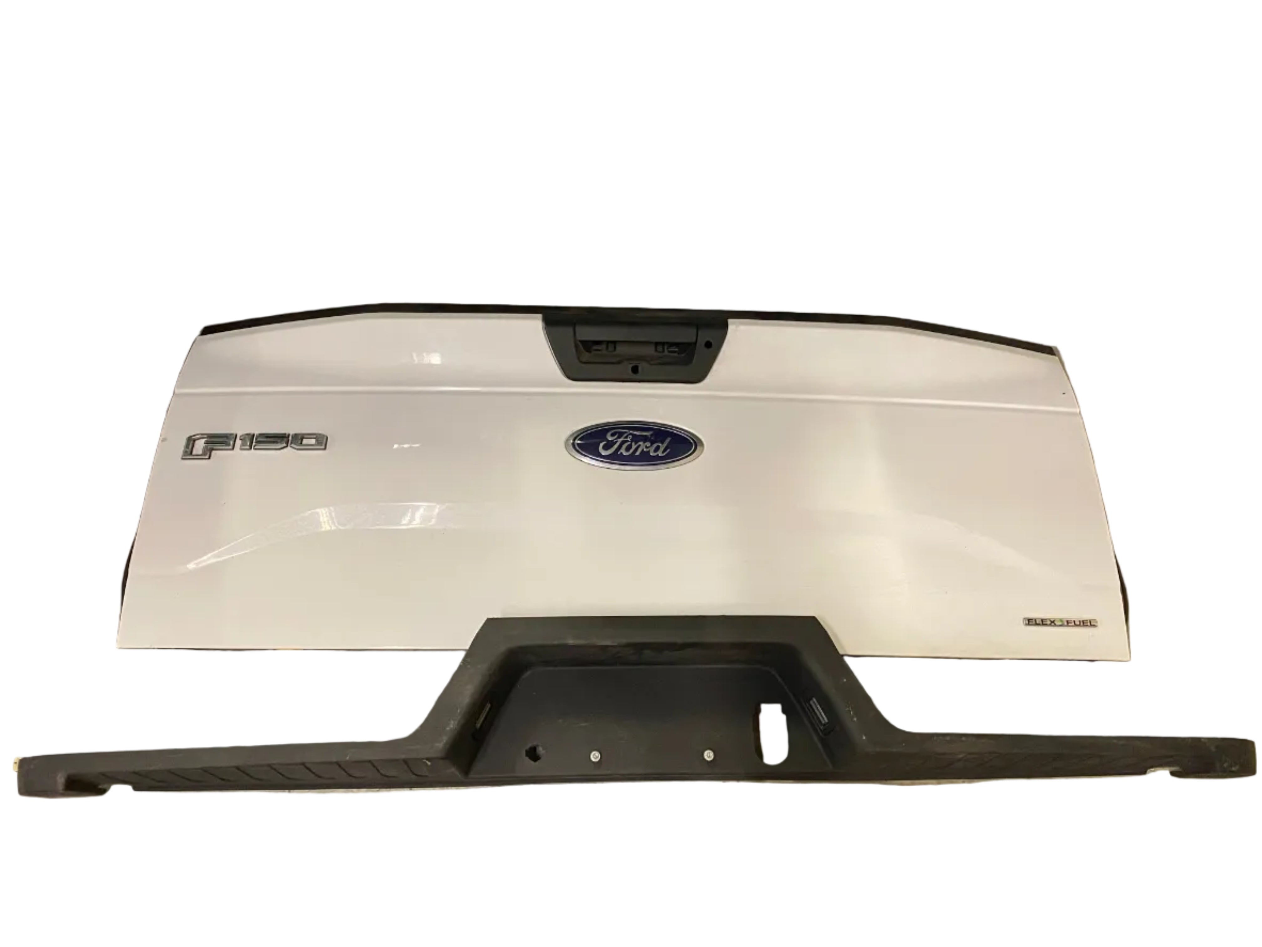 Ford White F150 Tailgate