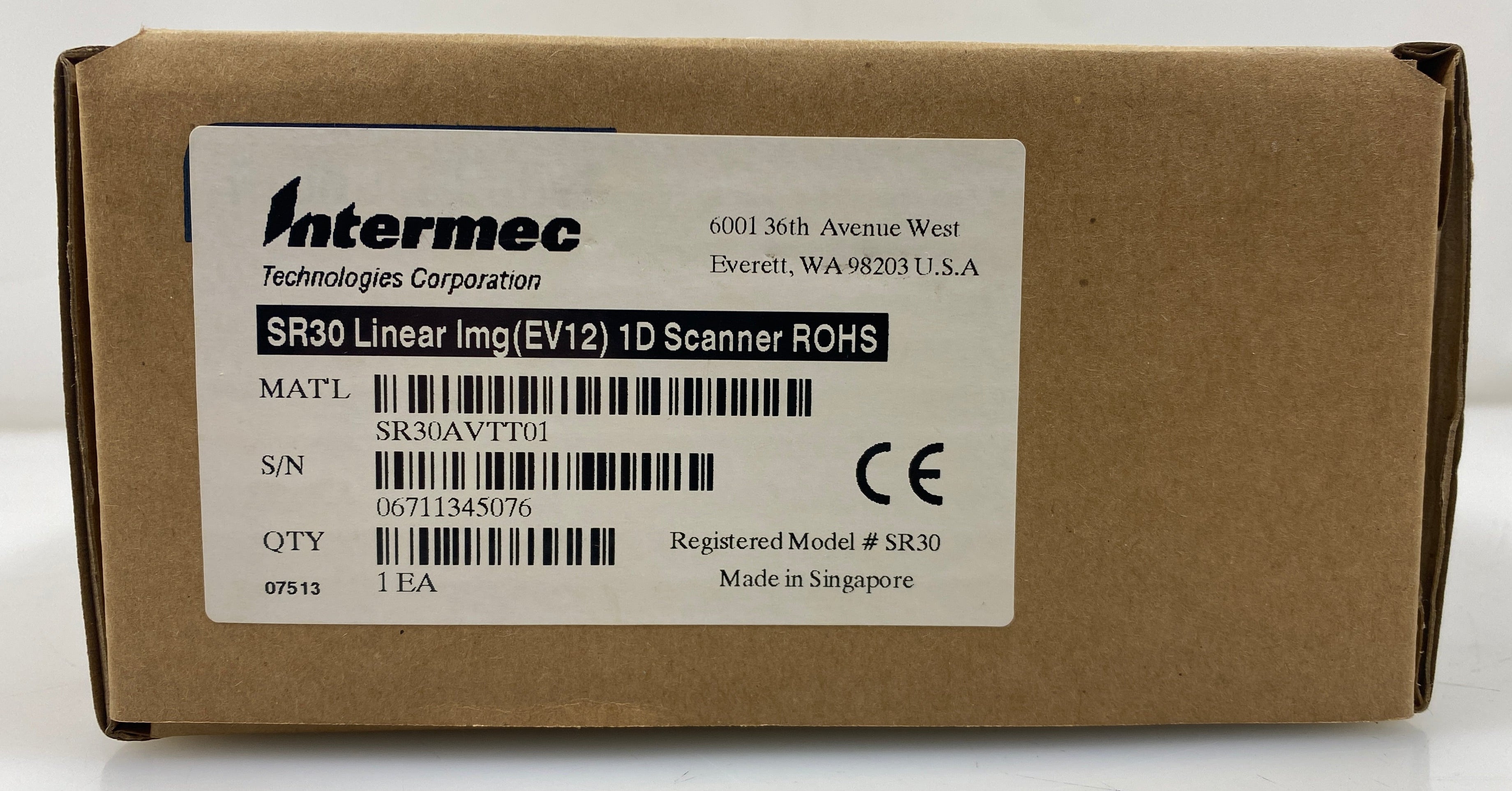 Intermec SR30 Barcode Scanner *No Cable*