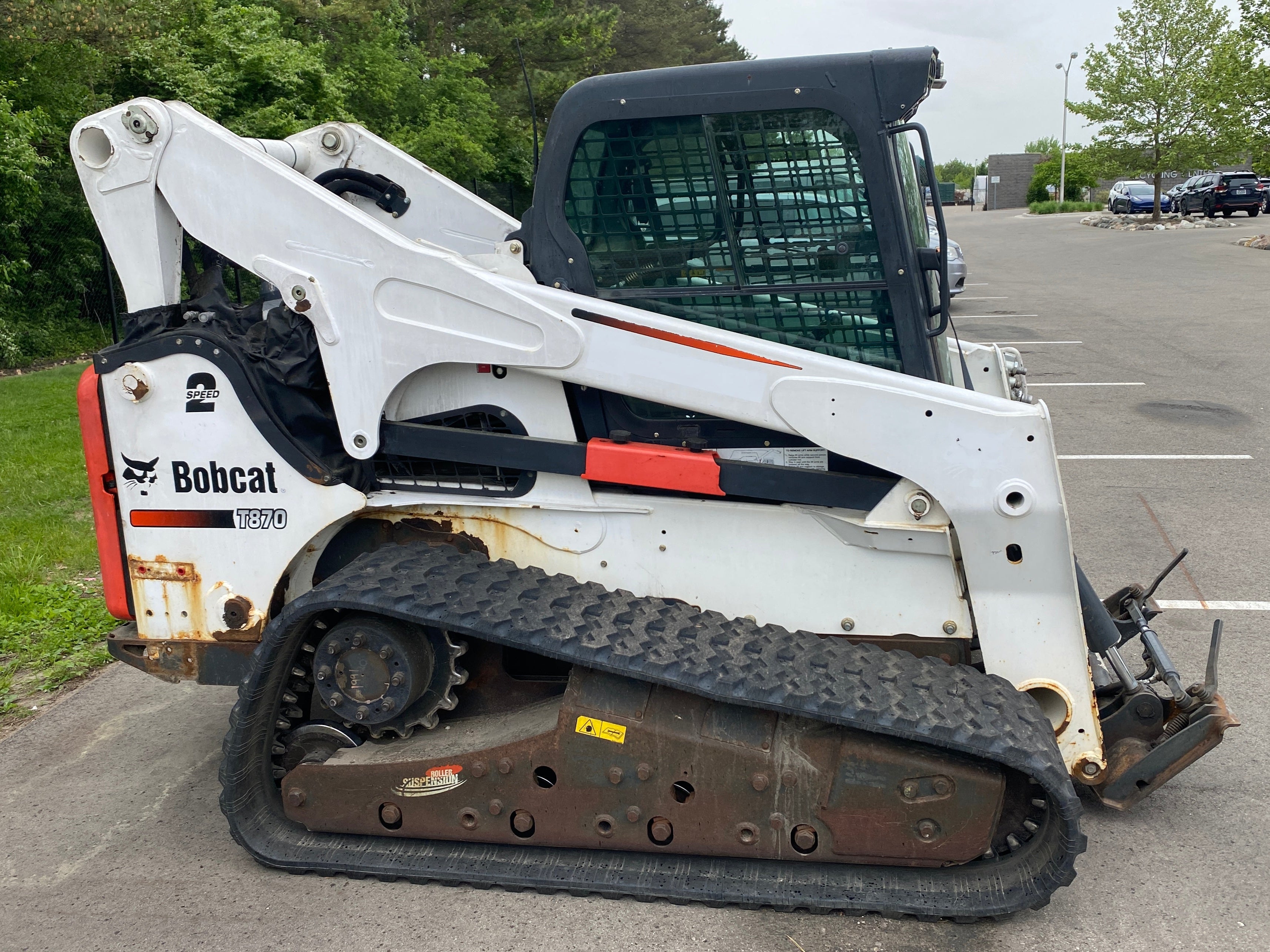 Bobcat T870 Skidloader 2 Speed