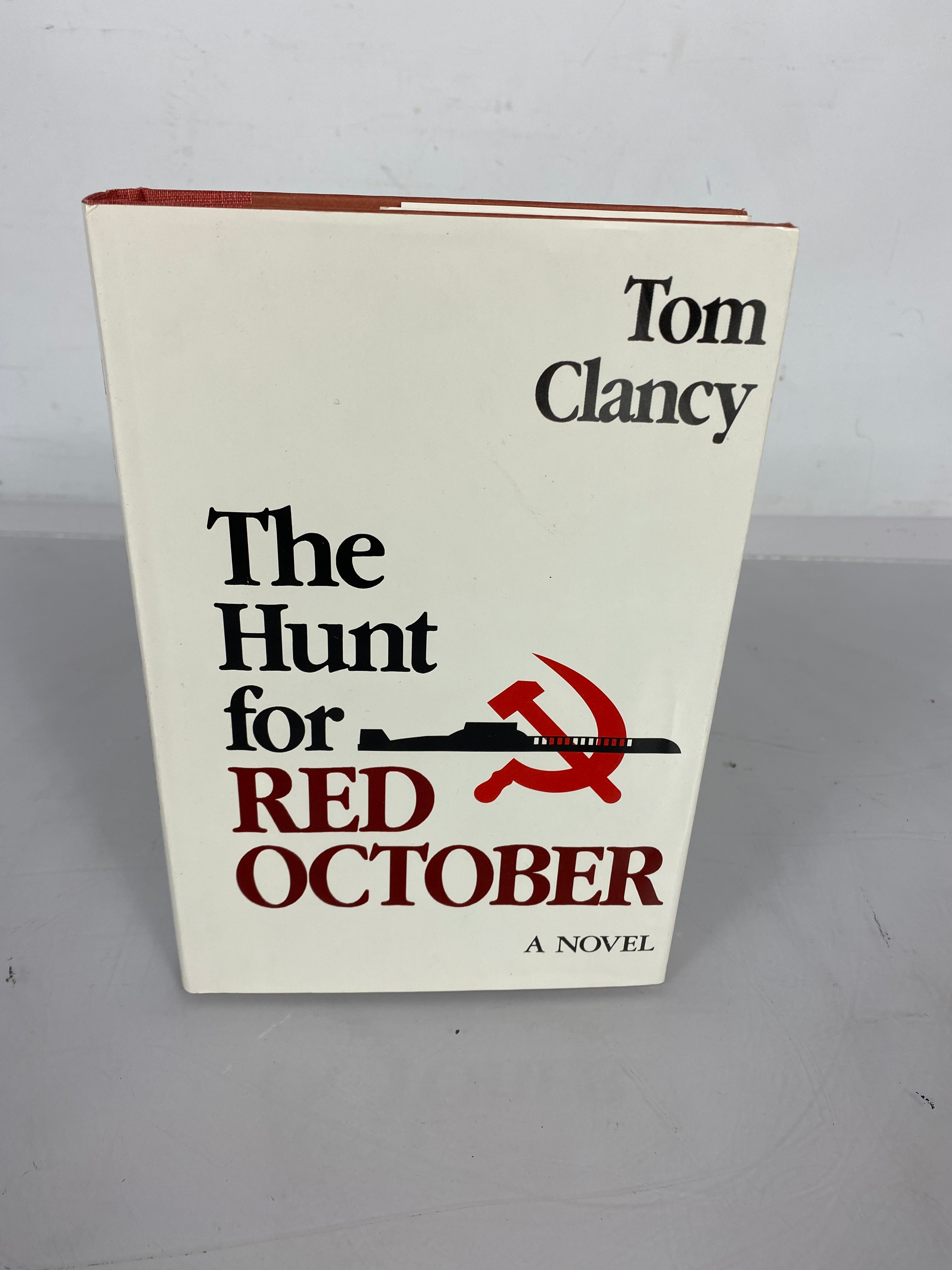 The Hunt for Red October: A Novel by Clancy 1984 HCDJ