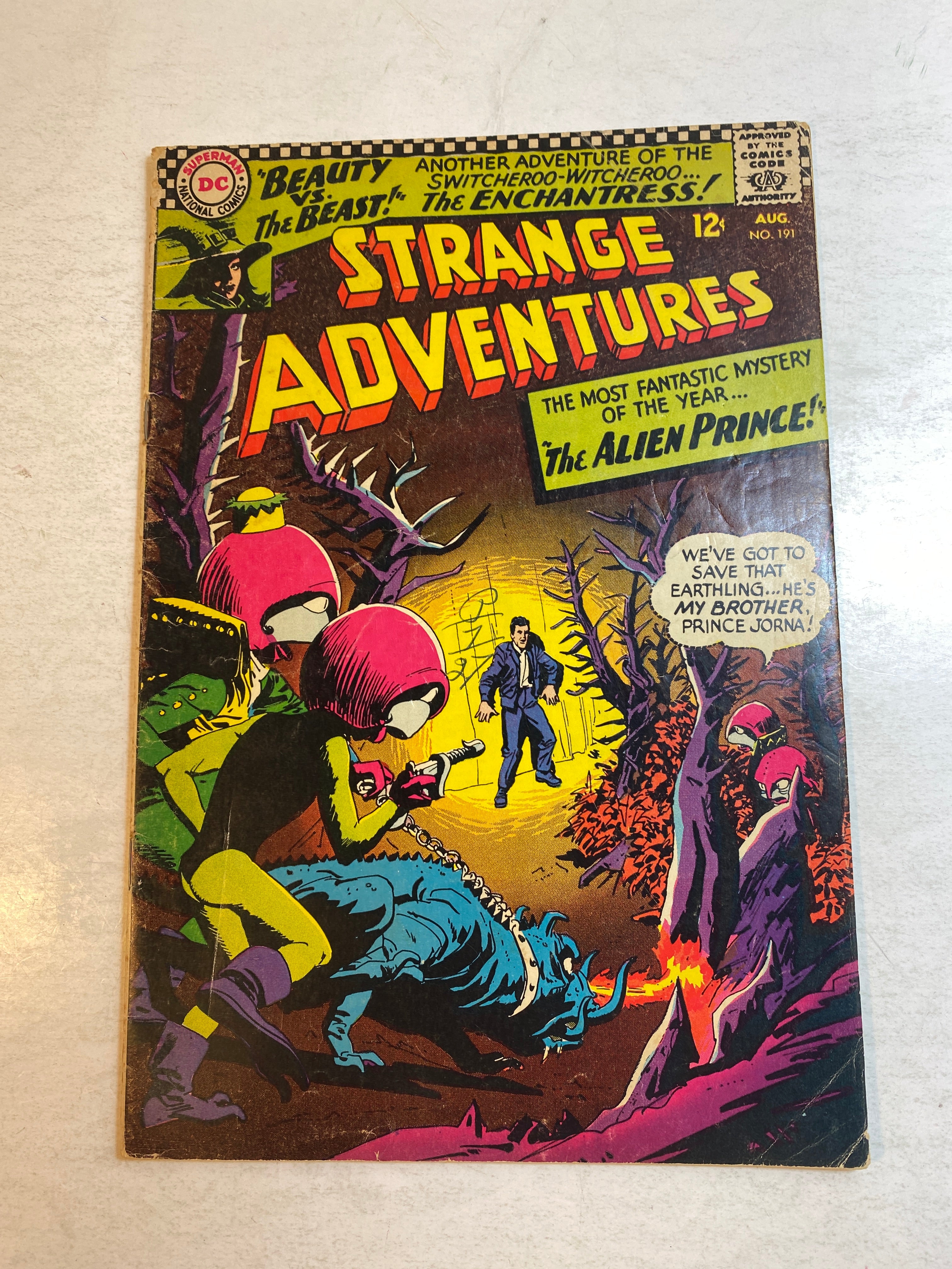 Strange Adventures 191 DC Comics 1966
