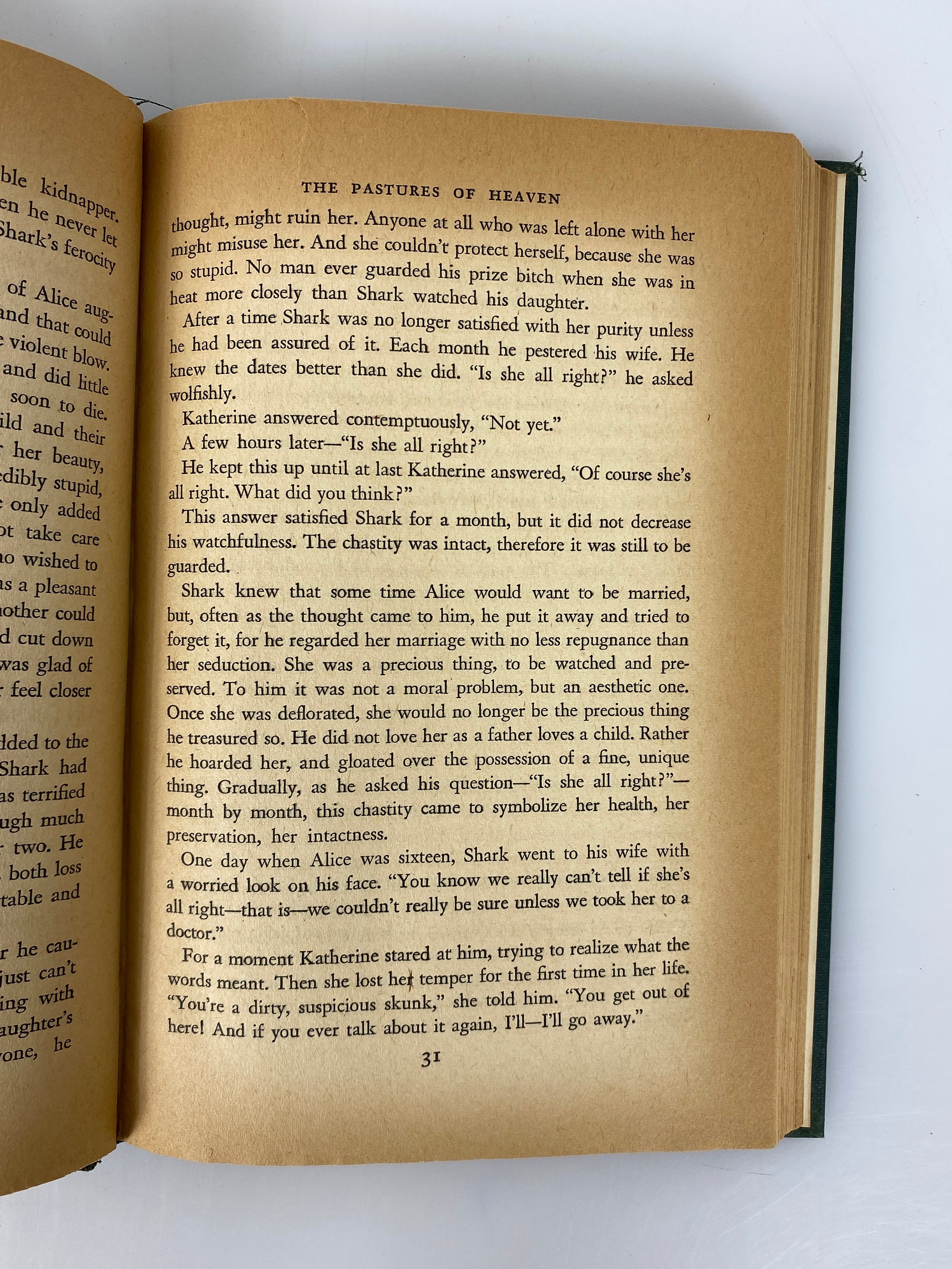 2 John Steinbeck: The Pastures of Heaven/The Wayward Bus 1946-47 HC