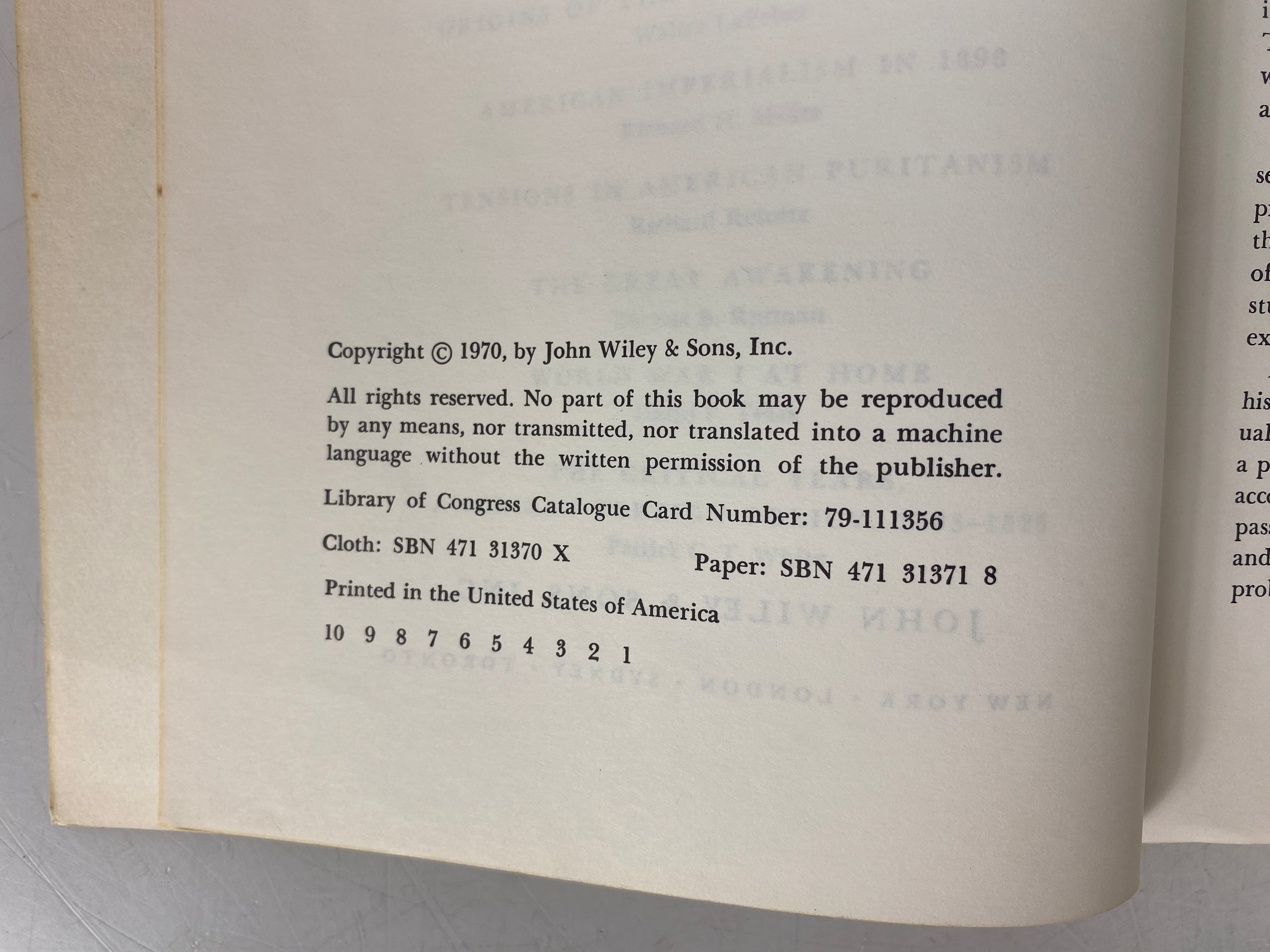 The American Constitution by Paul Goodman 1970 Vintage SC