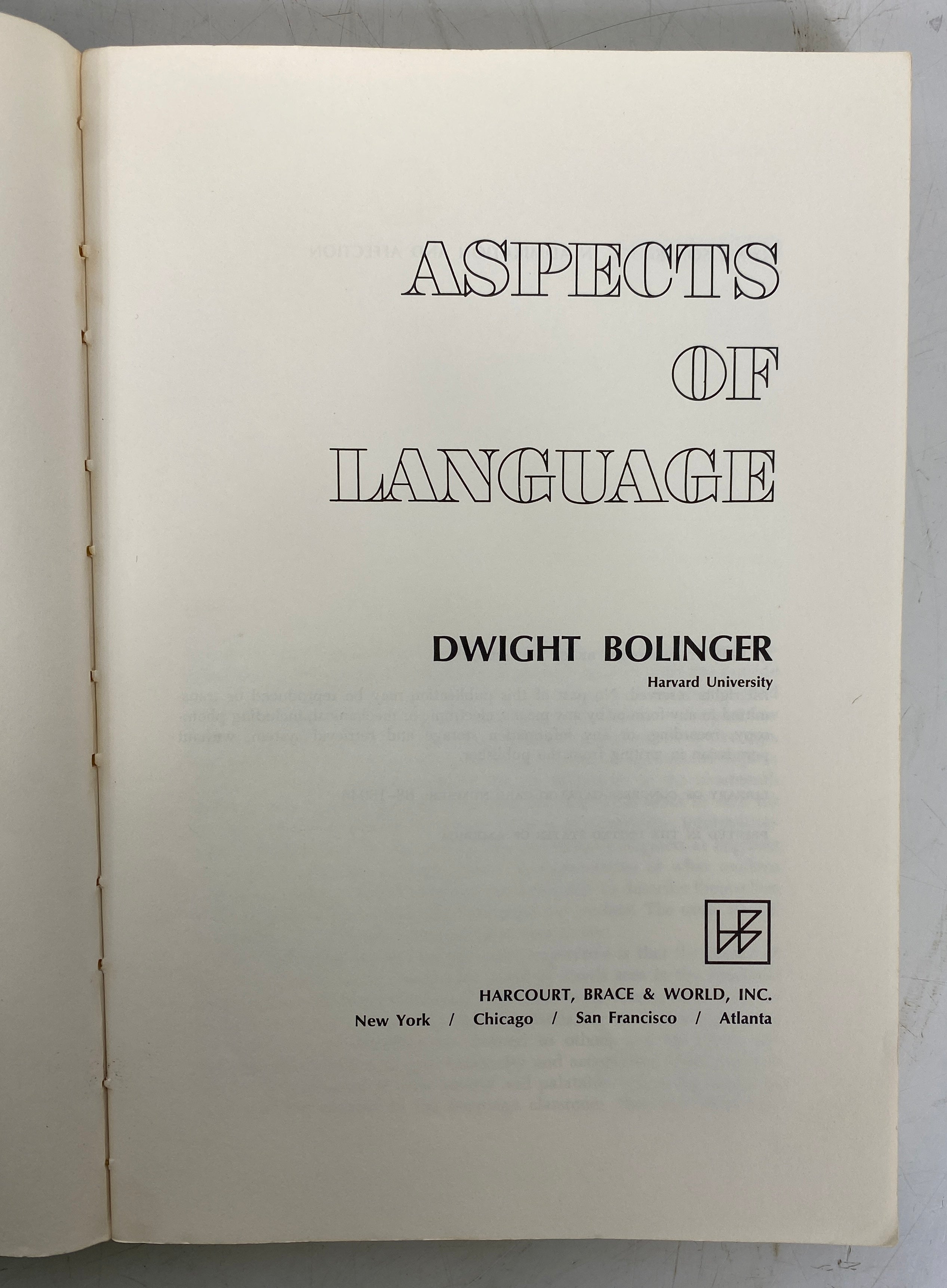 Lot of 2: The American Language (1937)/Aspects of Language (1968)