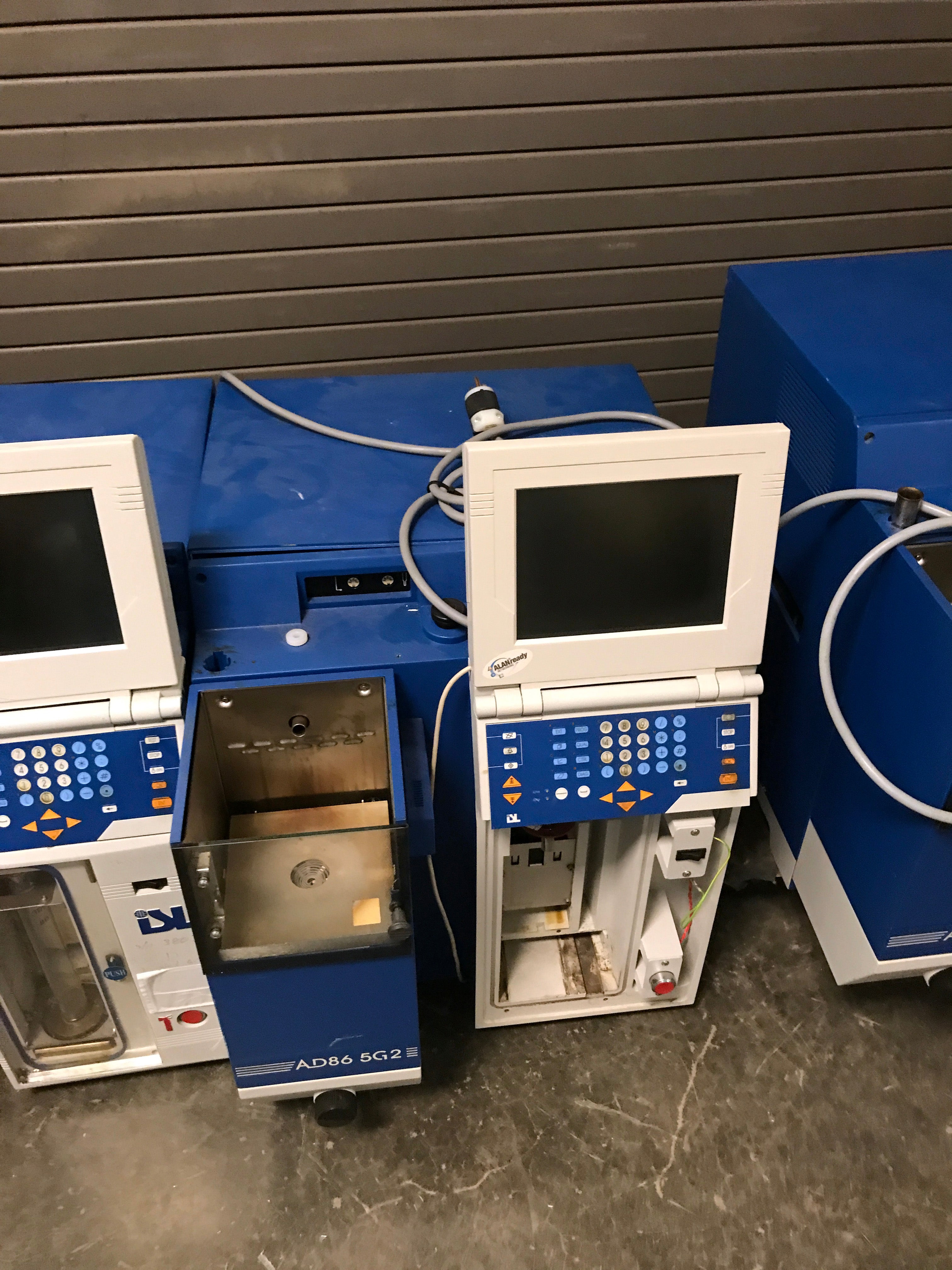 Lot of 3 ISL AD86 Distillation Analyzers *For Parts or Repair*