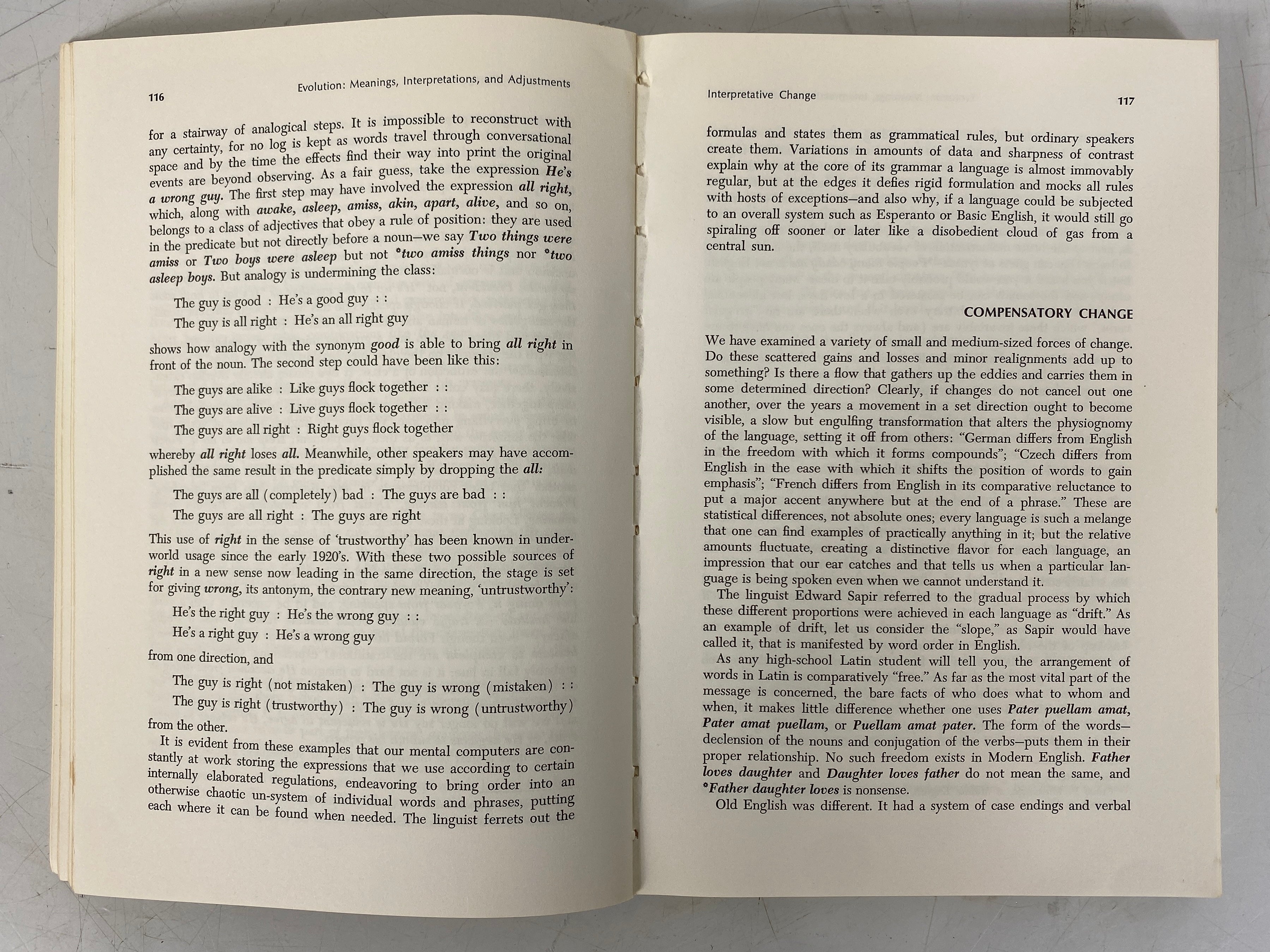 Lot of 2: The American Language (1937)/Aspects of Language (1968)