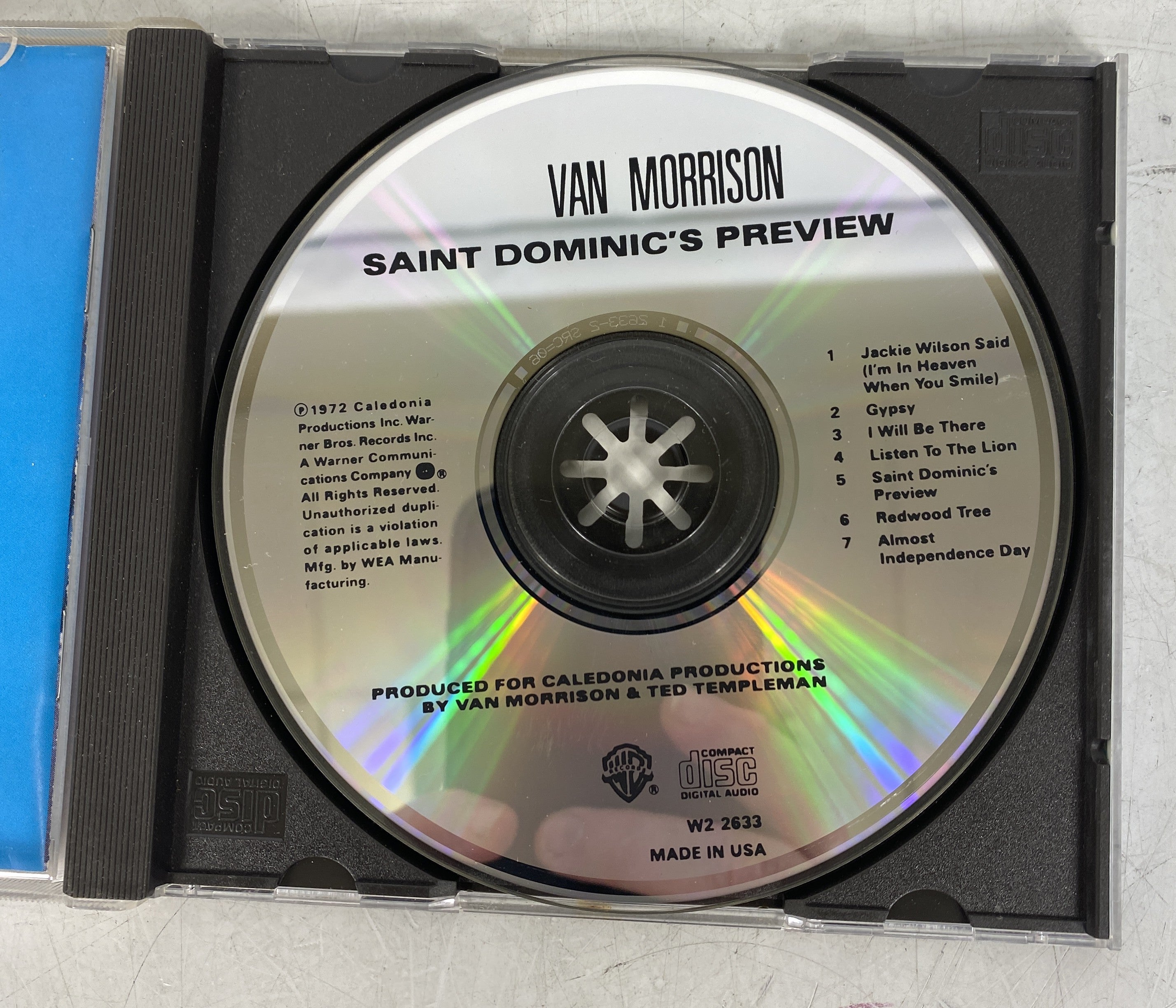 Van Morrison Saint Dominic's Preview CD