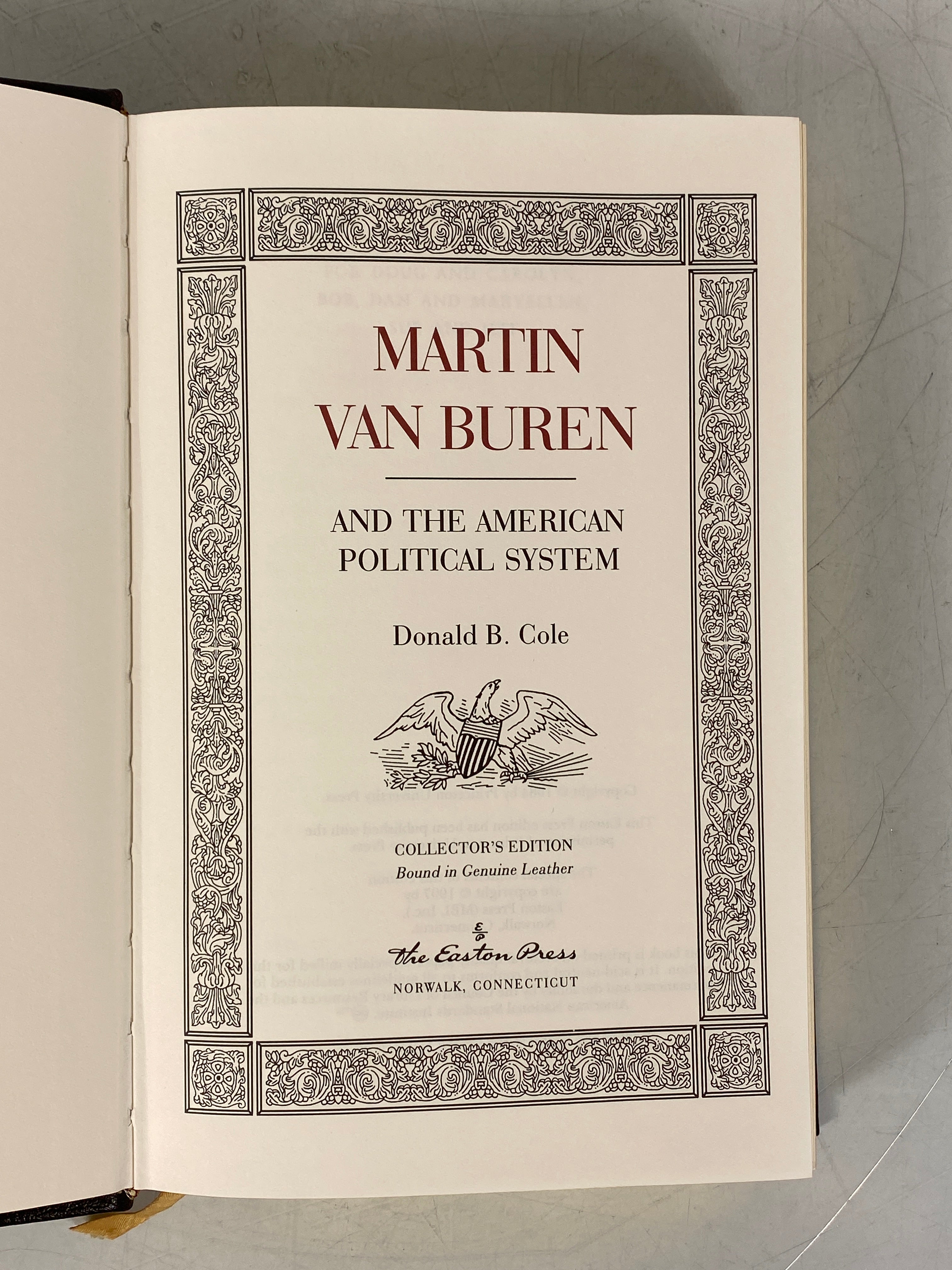 2 Martin Van Buren: Romantic Age of American Politics/ American Political System