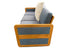 Blue Pull Out Bed Sofa