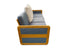 Blue Pull Out Bed Sofa
