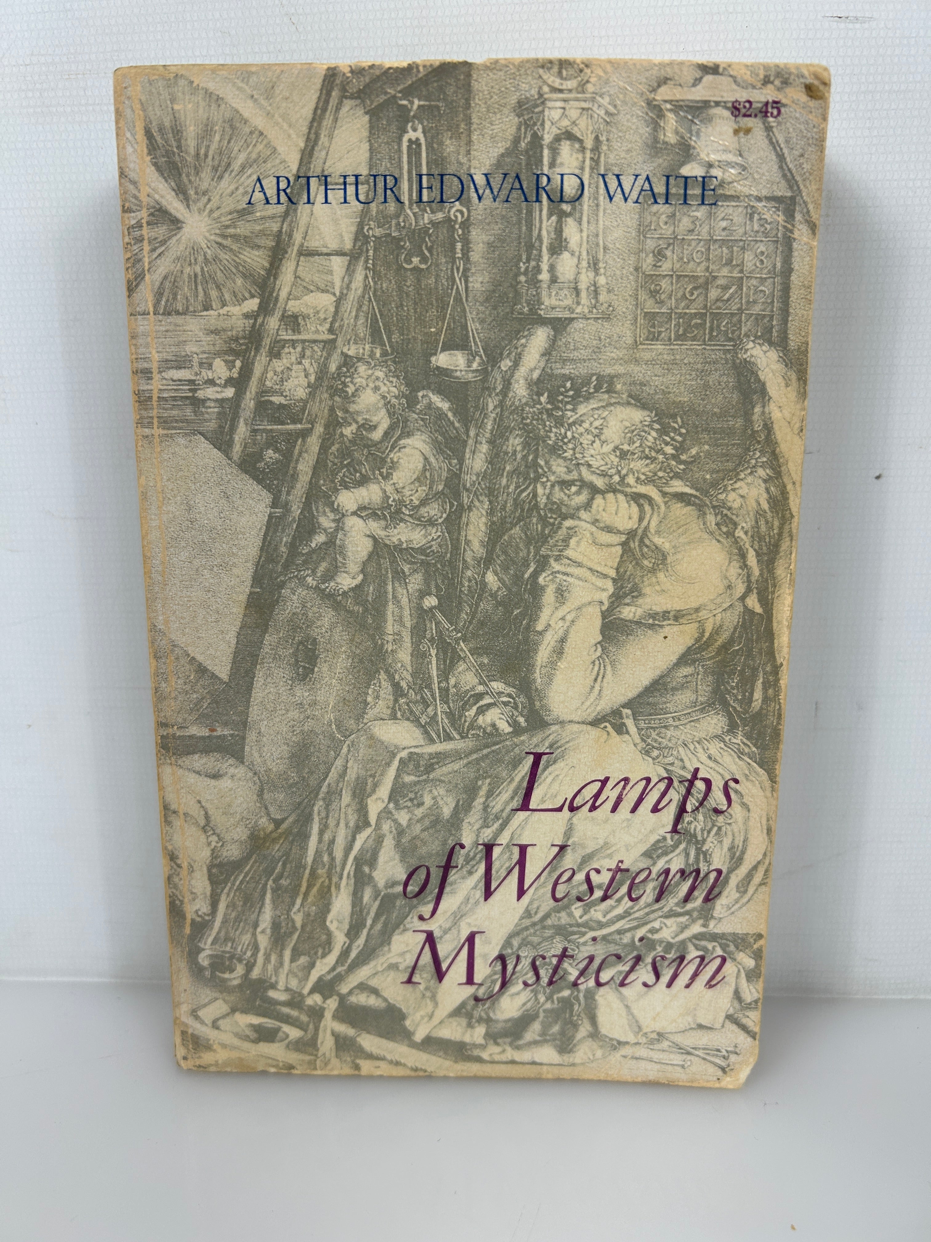 Lamps of Western Mysticism (1973) Arthur Edward Waite PB VG Steiner Books