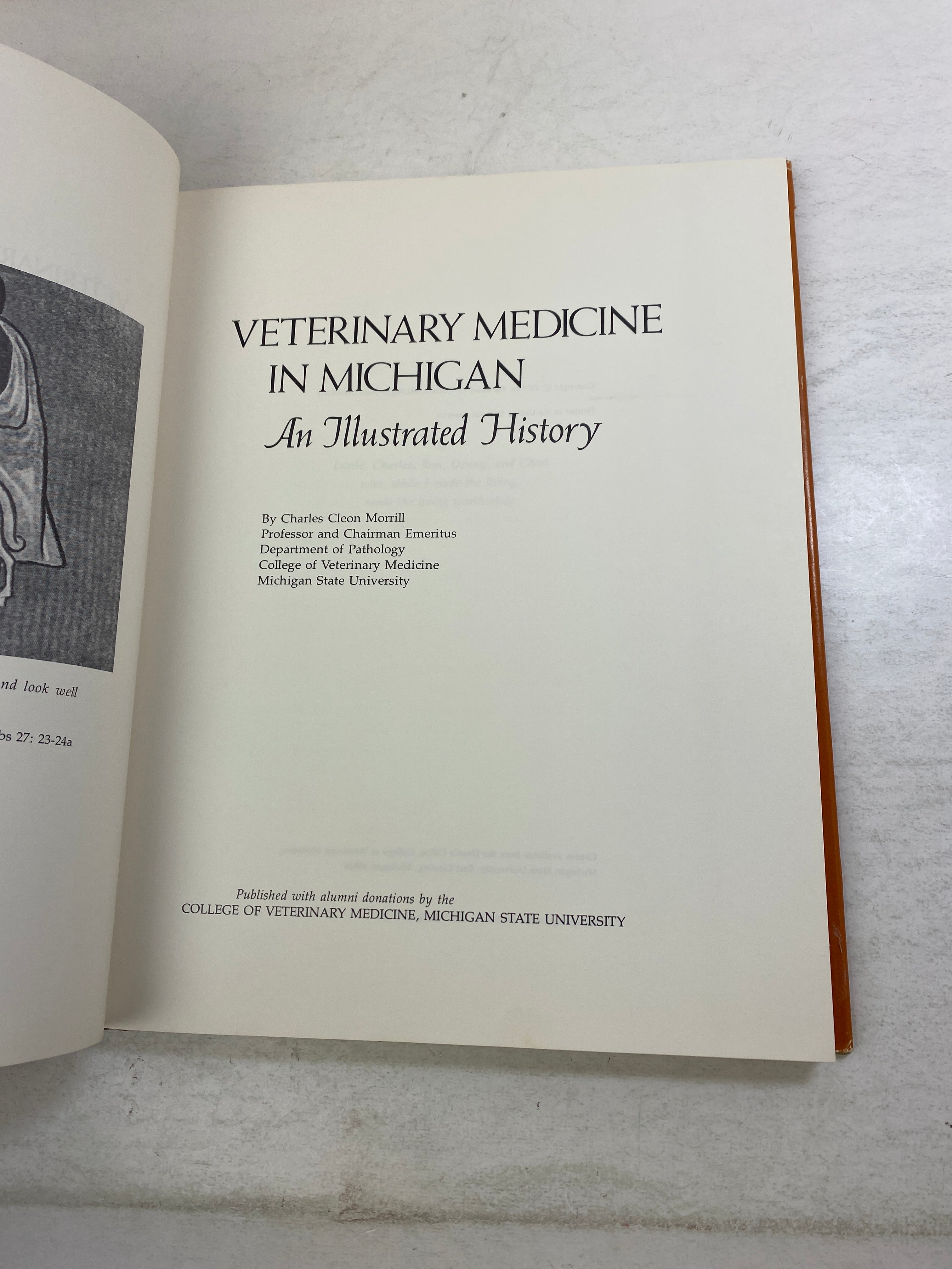 Veterinary Medicine in Michigan Charles Morrill HCDJ 1979