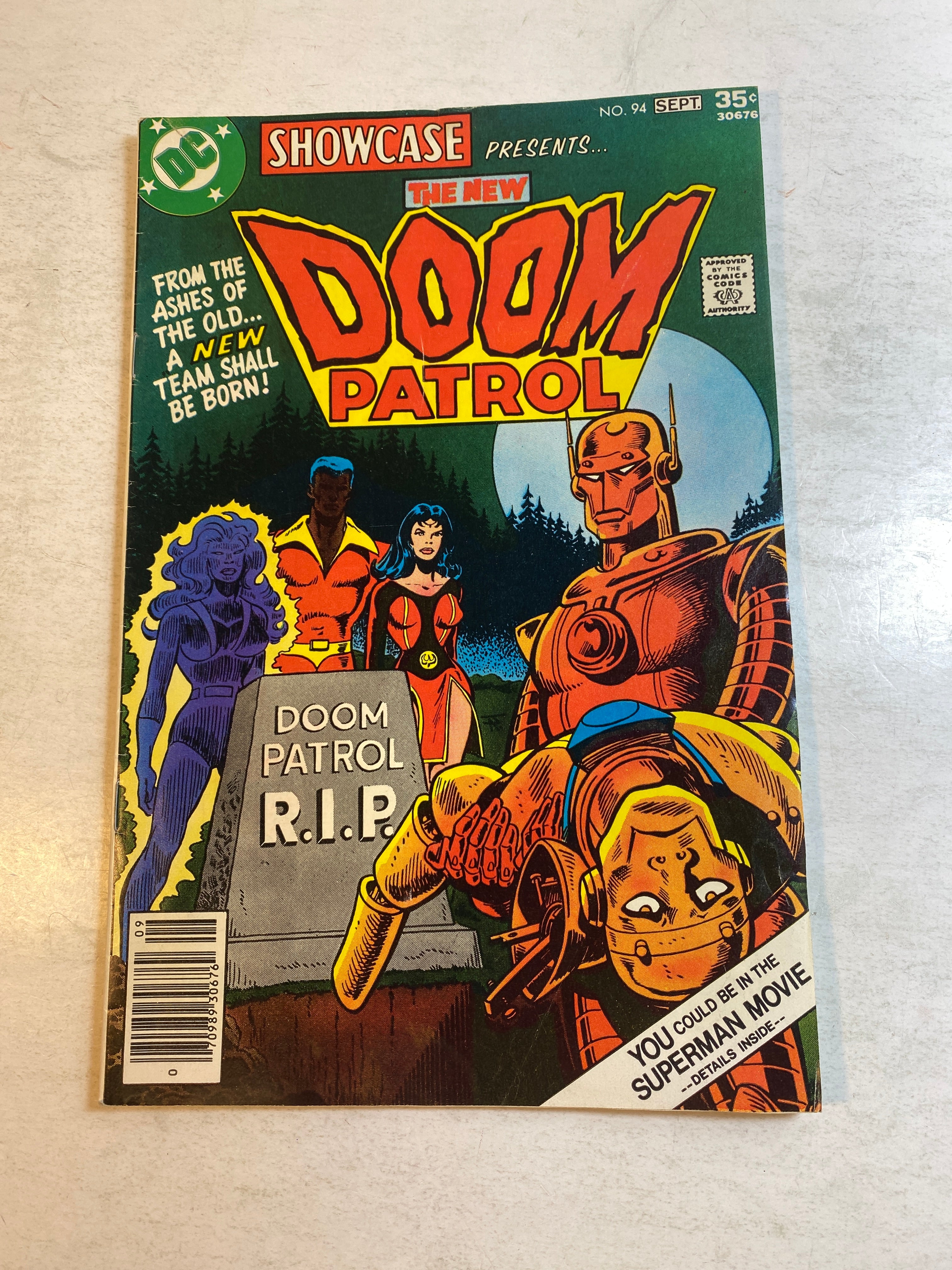 The New Doom Patrol #94 DC Comic 1977