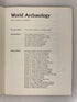 Lot of 37 Vtg World Archaeology Magazine Incl Vol 1 No 1 & Index 1969-81 SC