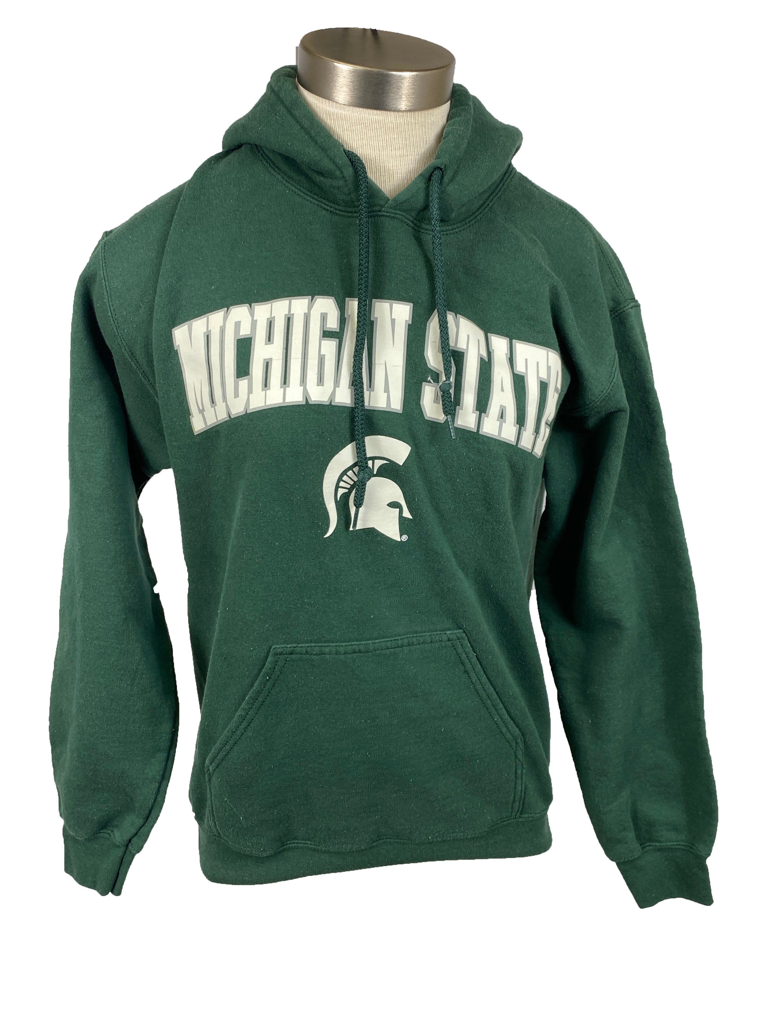 Michigan State University Green Hoodie Unisex Size S
