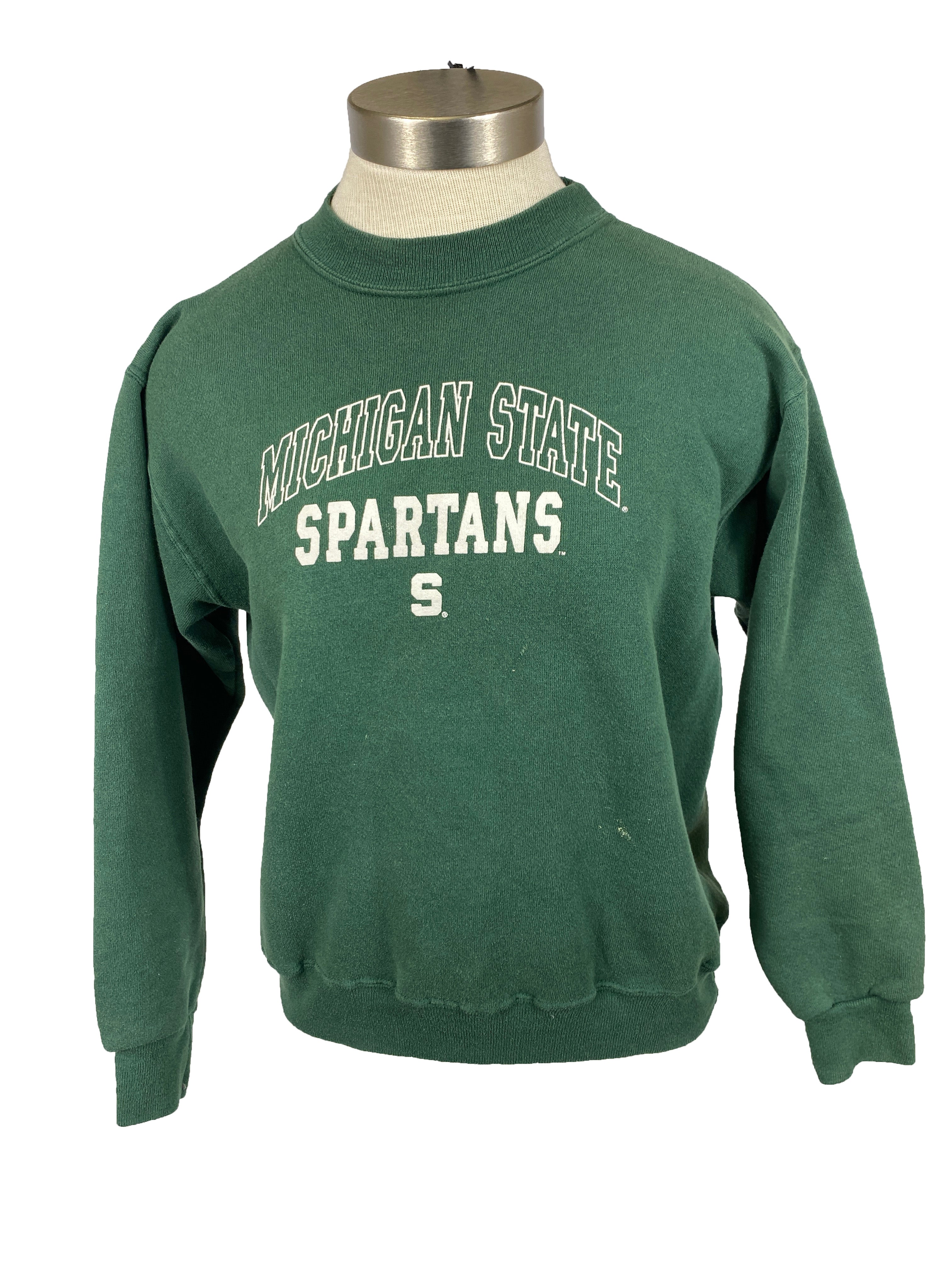 Michigan State University Green Crewneck Sweatshirt Kids Size L (14-16)