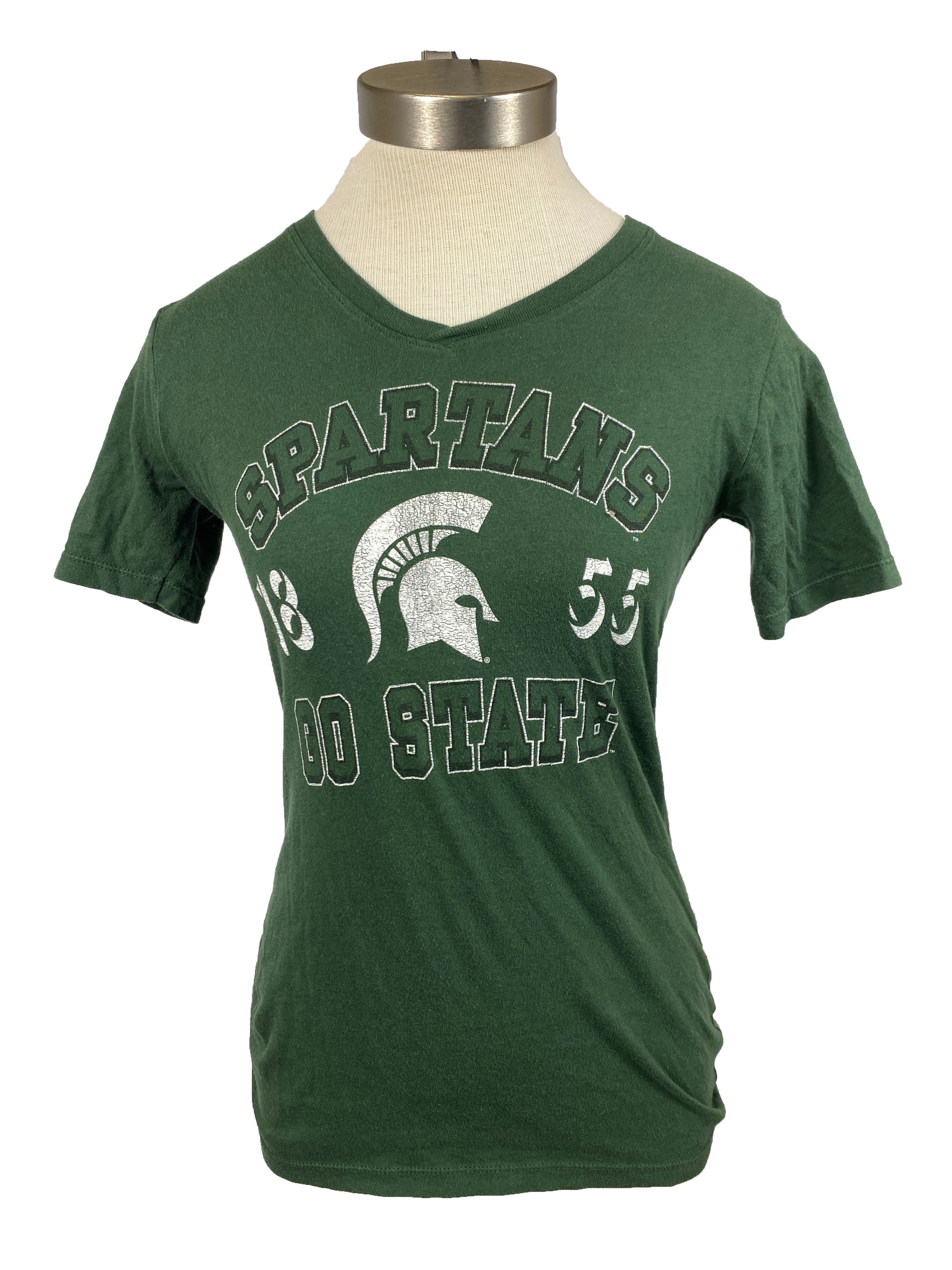 Michigan State University Green T-Shirt Women's Size S