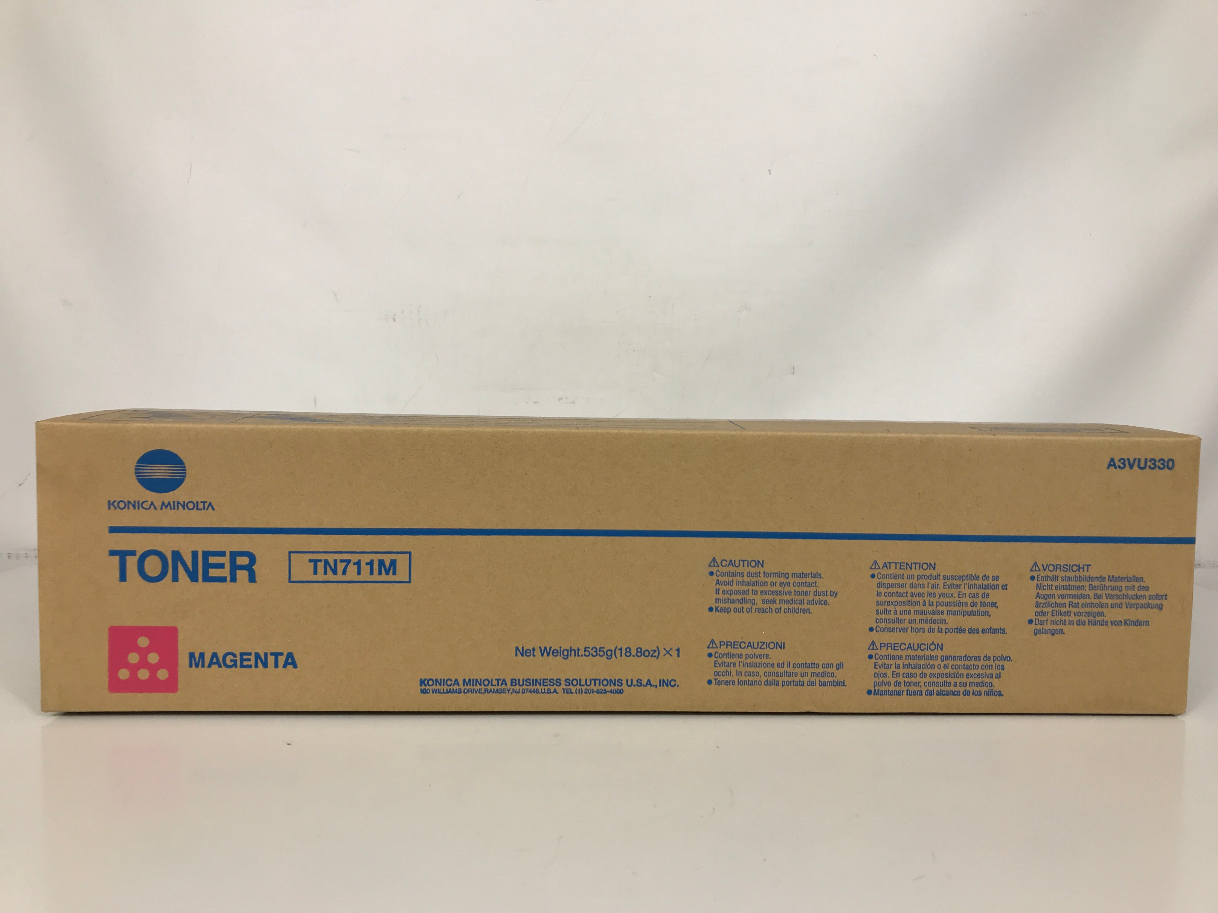 Konica Minolta TN711M A3VU330 Magenta Toner Cartridge