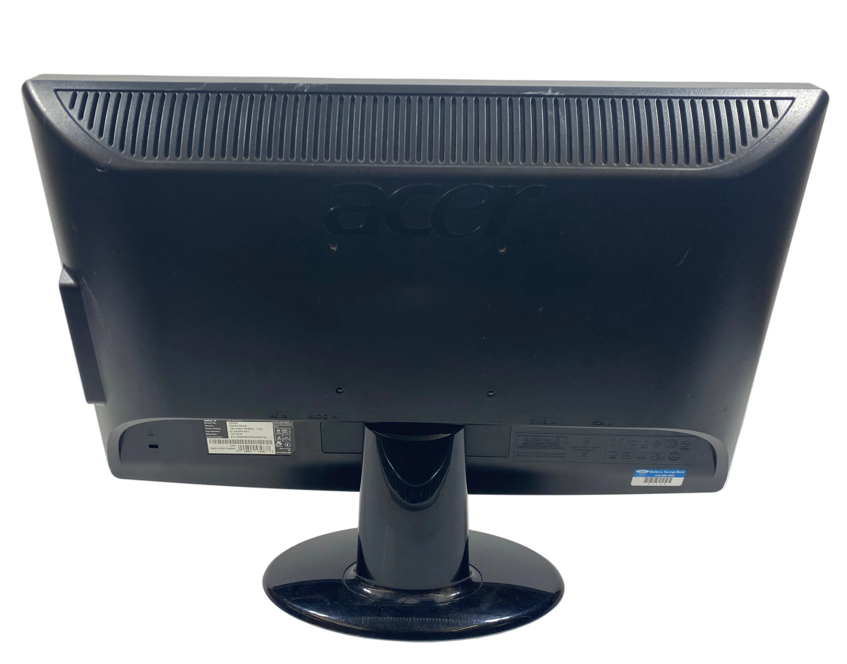 Acer H203H 20" LCD Monitor