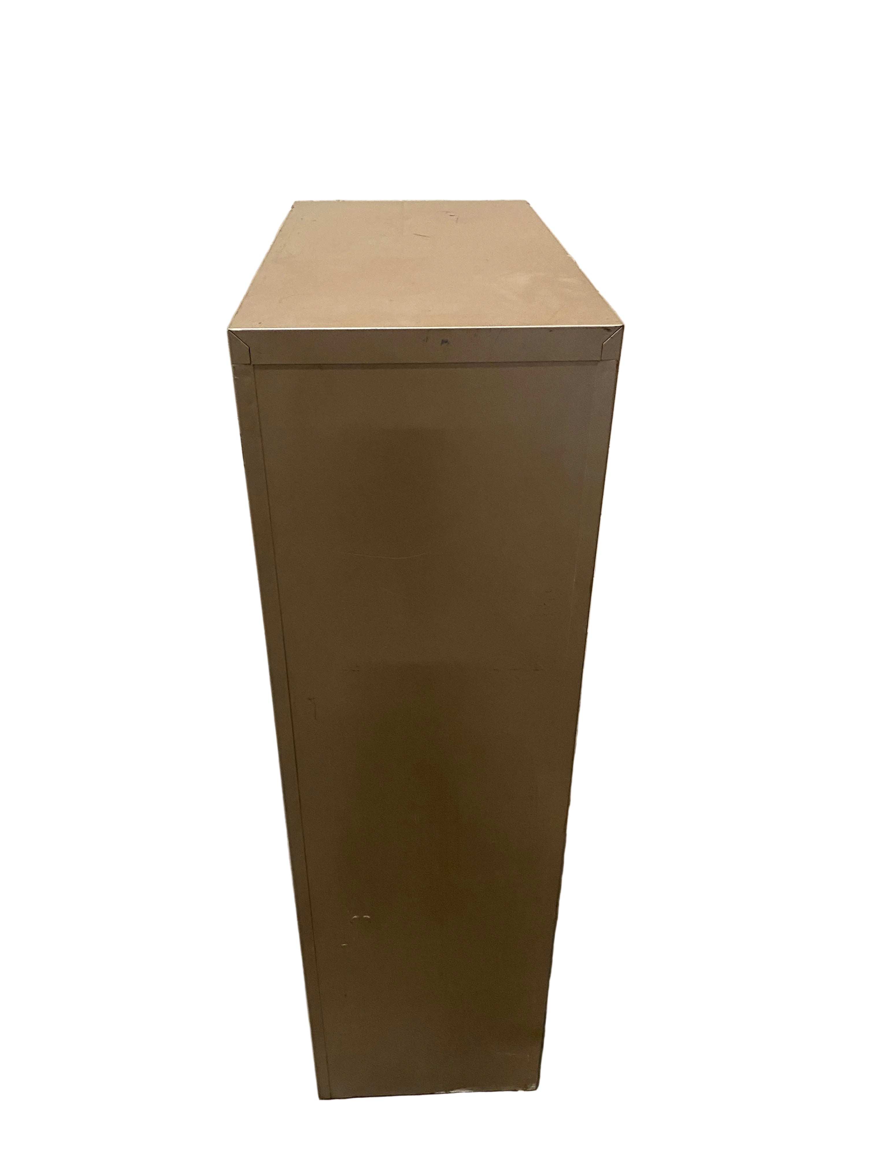 Steelcase Beige 4 Drawer File Cabinet