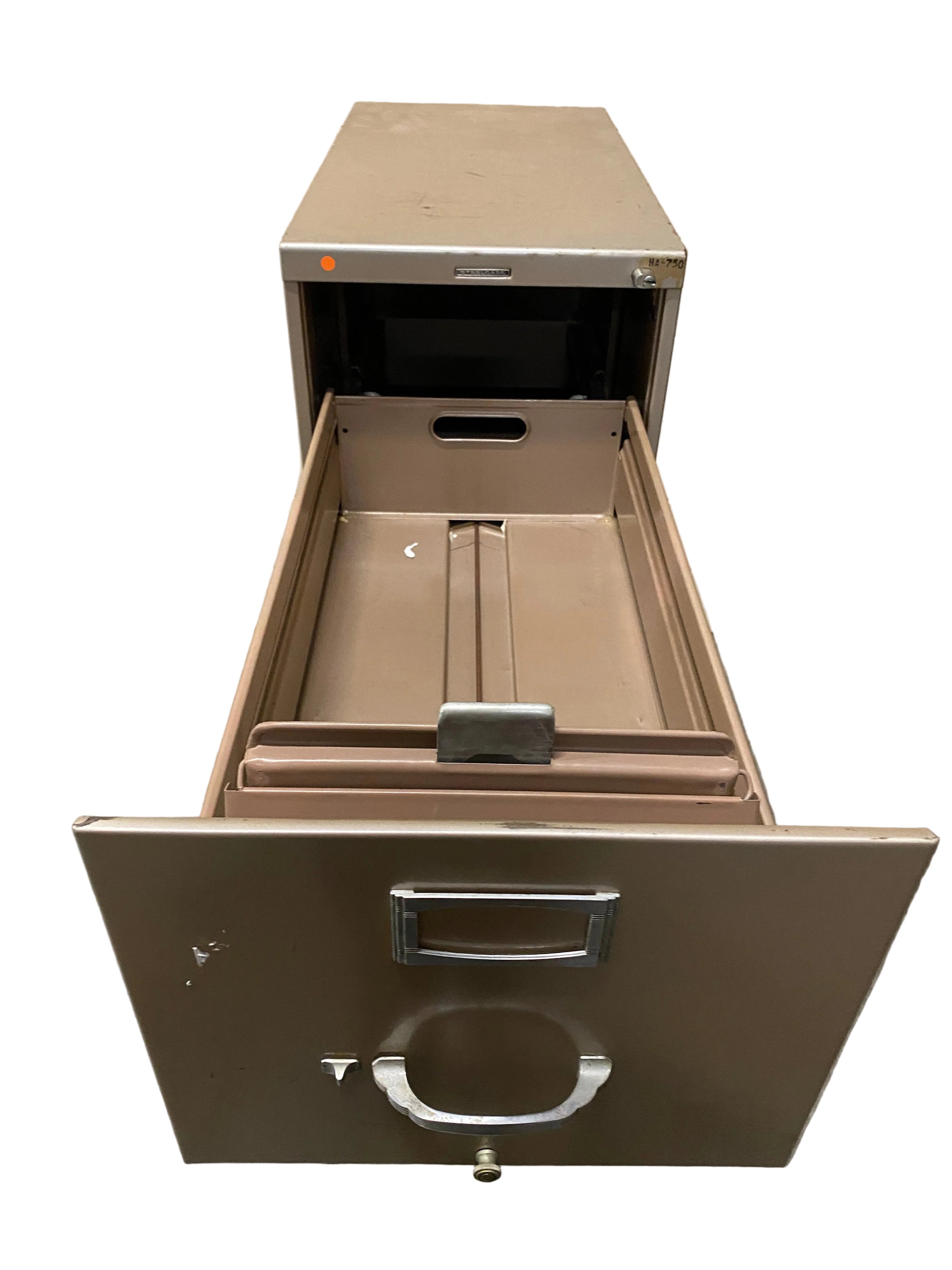 Steelcase Beige 4 Drawer File Cabinet