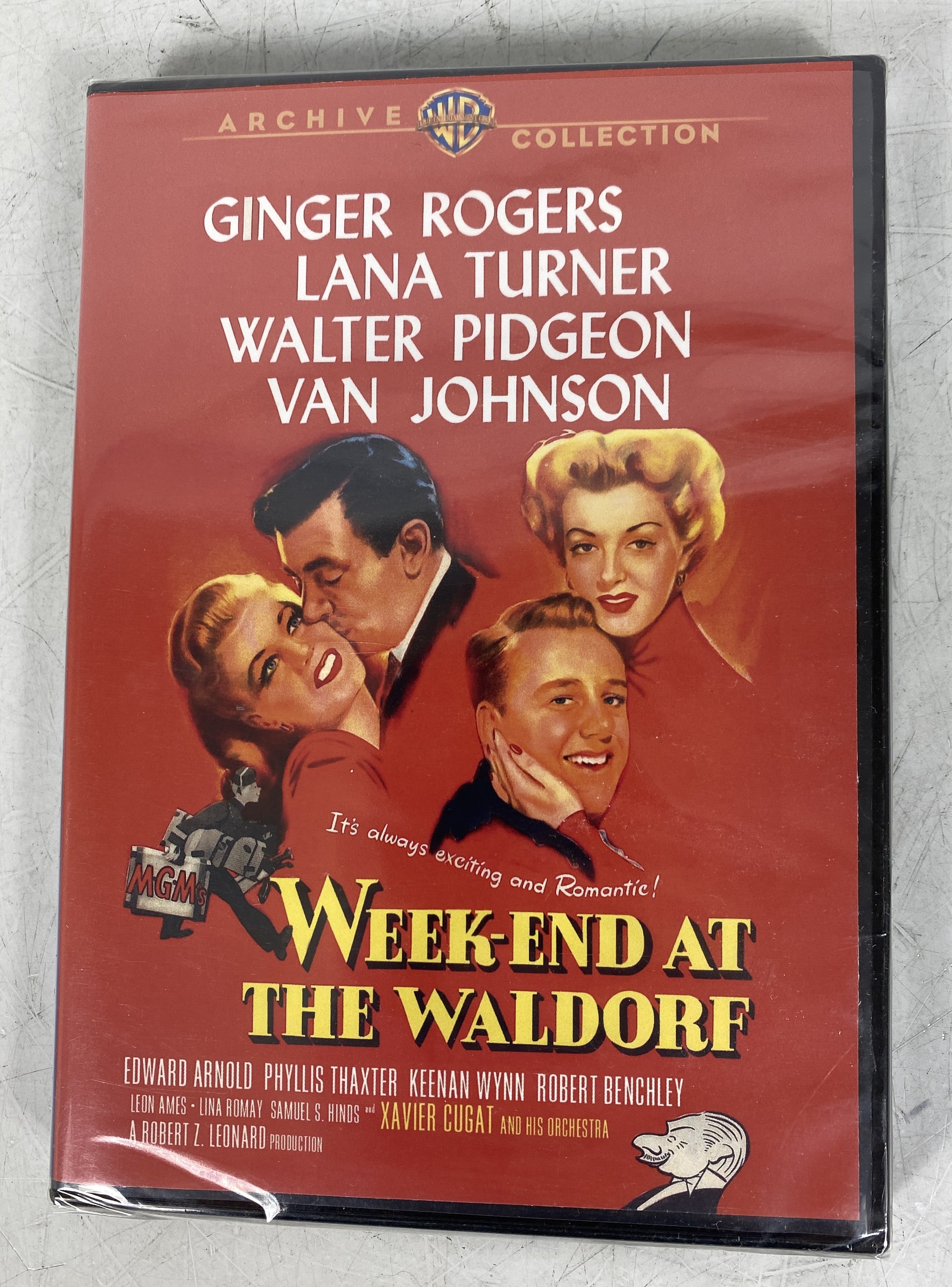 Week-end at the Waldorf Ginger Rogers Movie Warner Brothers Archive