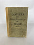 Lot of 2 Vintage French Language Song Books 1903, 1948 HC