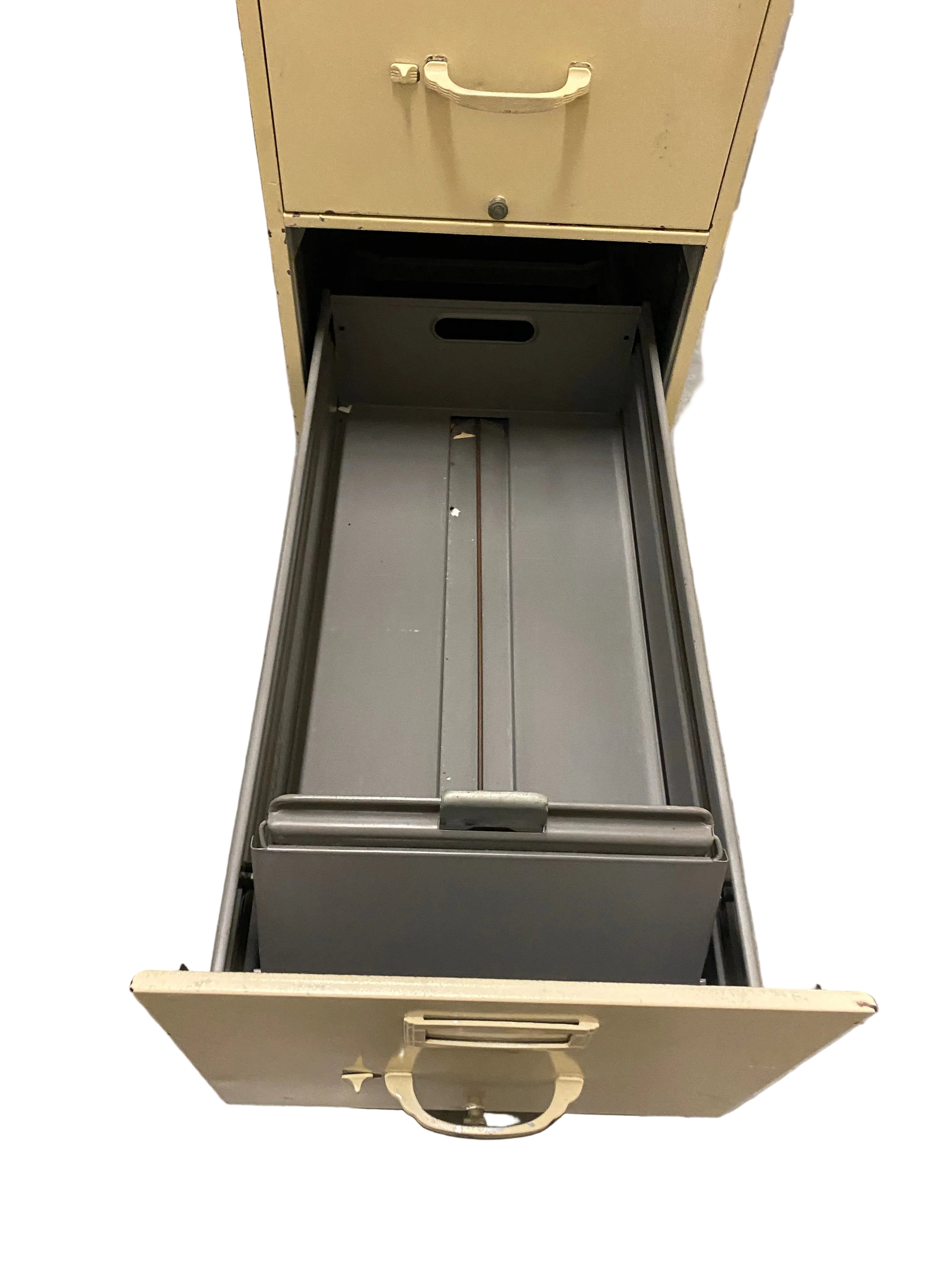Steelcase Tan 4 Drawer File Cabinet