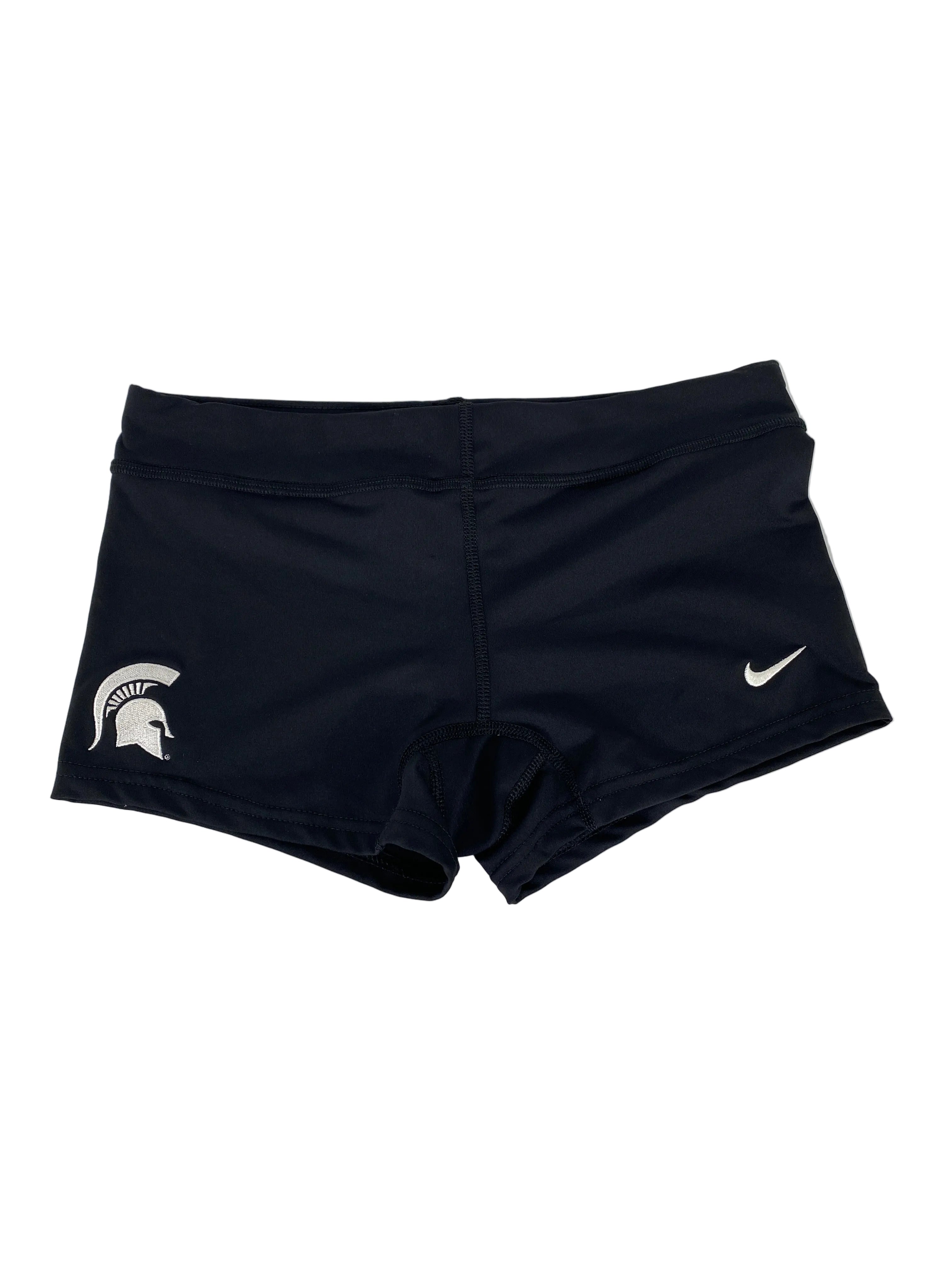 Nike Spartan Helmet Black Dri-Fit Women's  Medium M Volleyball Shorts *New*